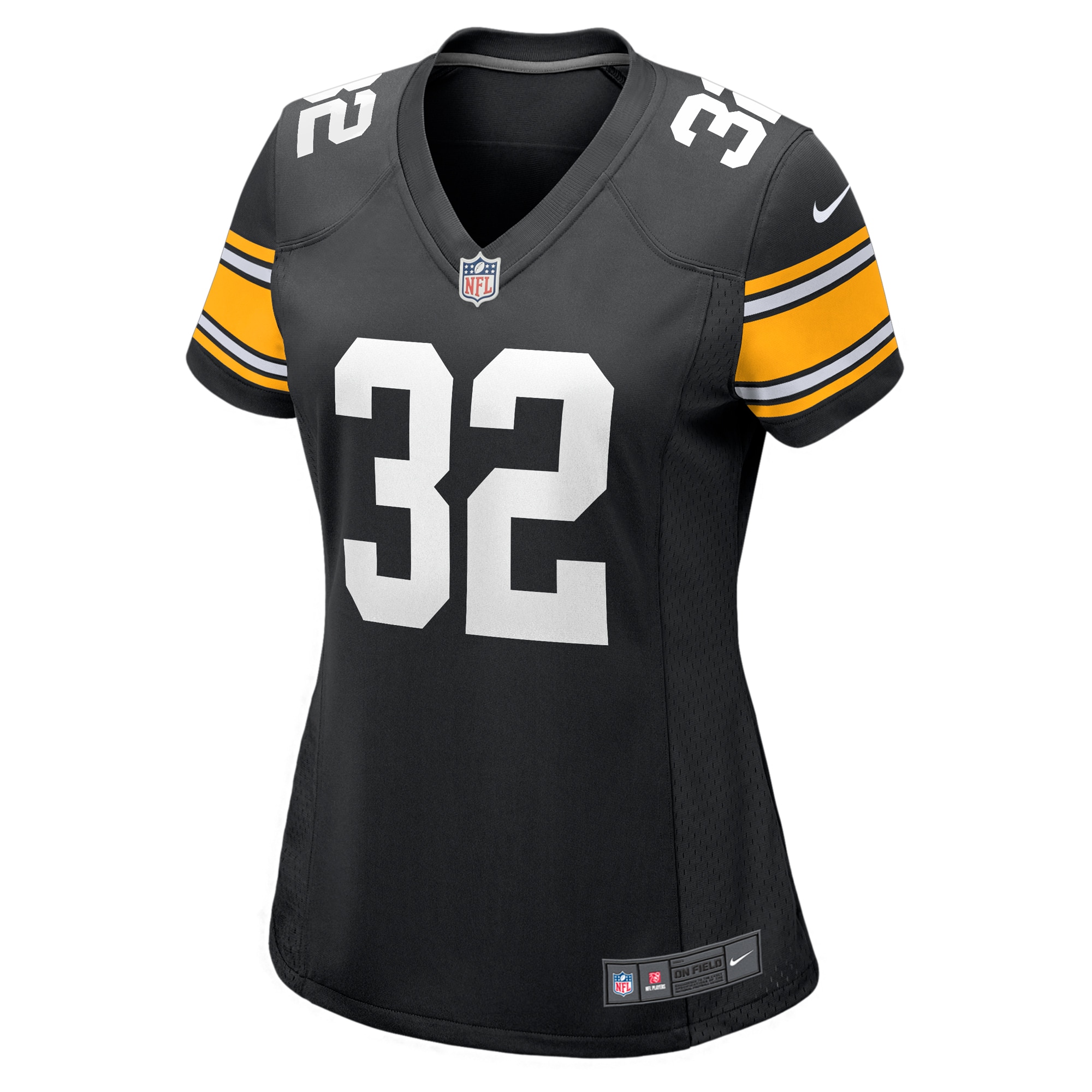 Women's Pittsburgh Steelers Franco Harris Black Alternate Retired Player Jersey JS4832 nicesnker - Image 2