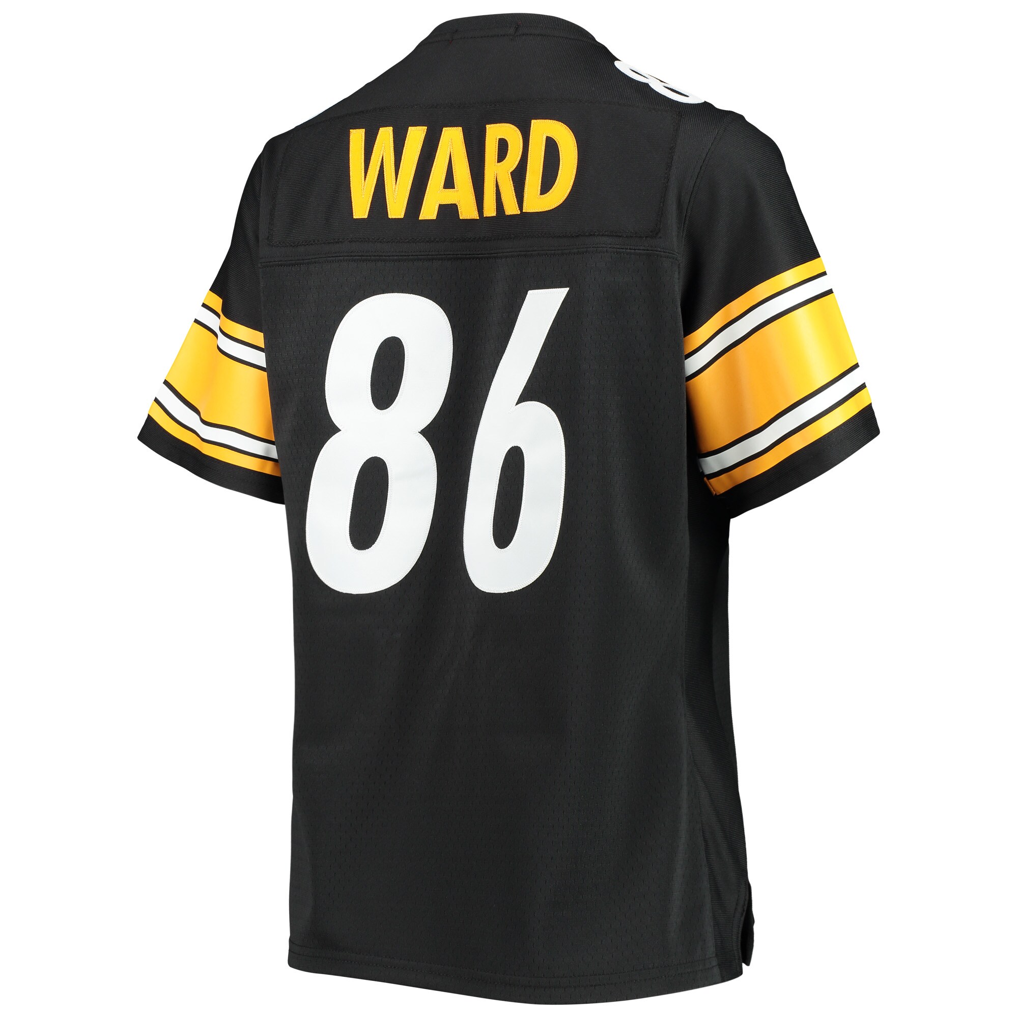Women's Pittsburgh Steelers Hines Ward Mitchell & Ness Black Legacy Player Jersey JS4070 nicesnker - Image 3