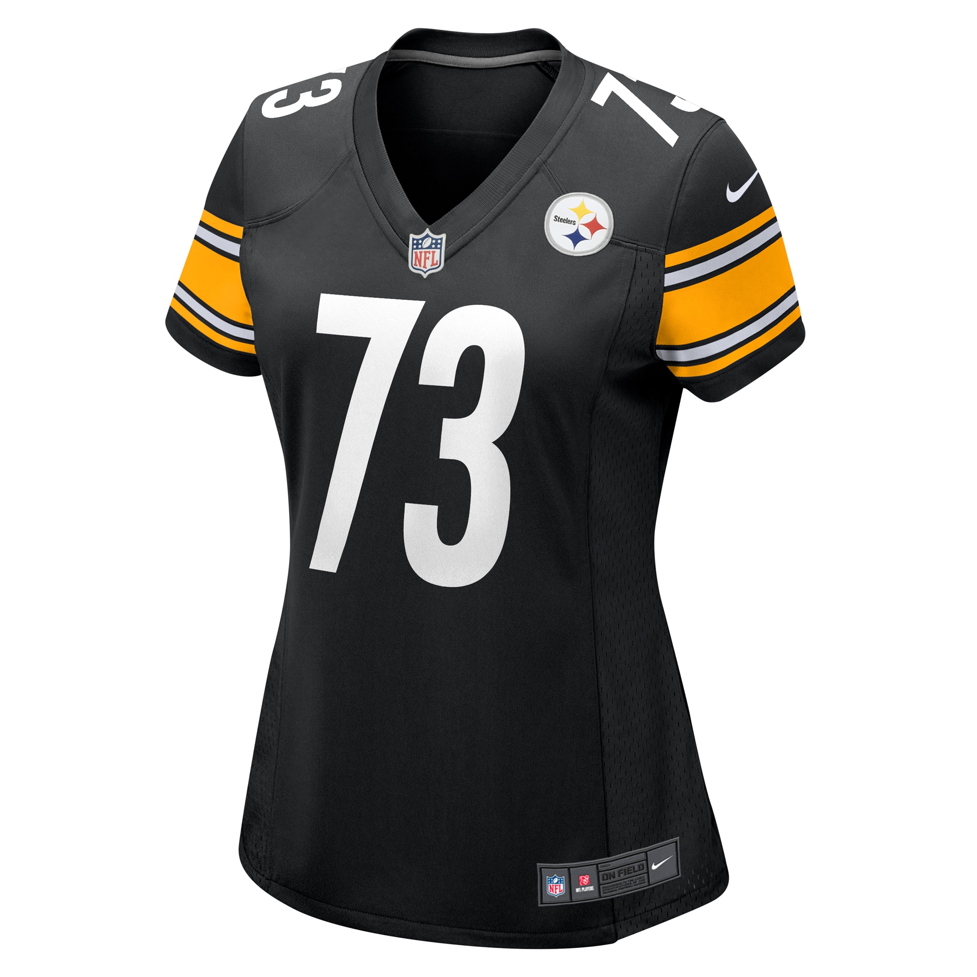Women's Pittsburgh Steelers Isaac Seumalo Black Game Jersey JS9780 nicesnker - Image 2