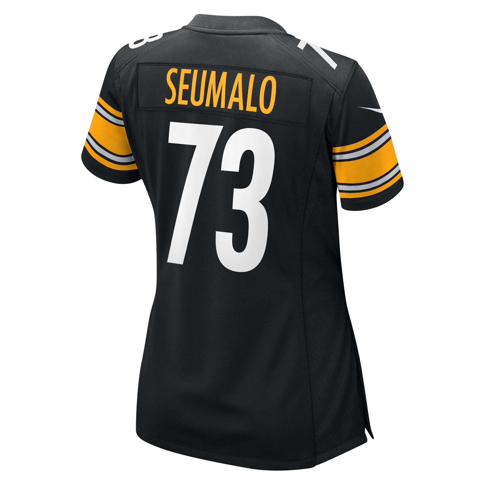 Women's Pittsburgh Steelers Isaac Seumalo Black Game Jersey JS9780 nicesnker - Image 3