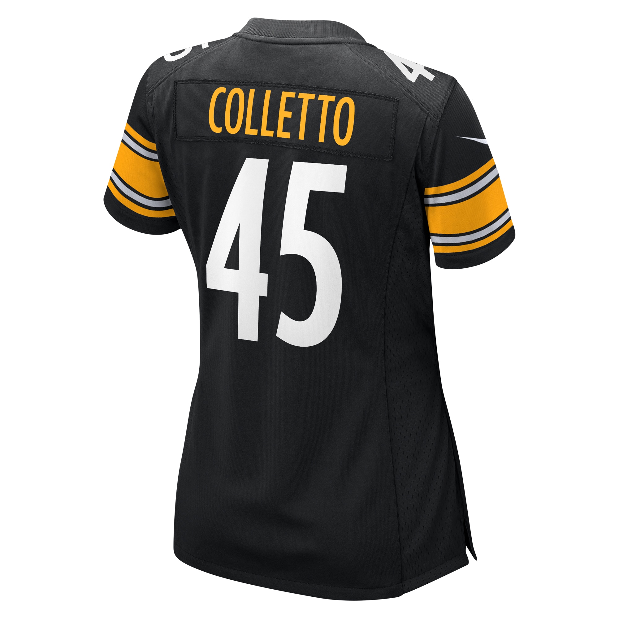 Women's Pittsburgh Steelers Jack Colletto Black Game Jersey JS8433 nicesnker - Image 3