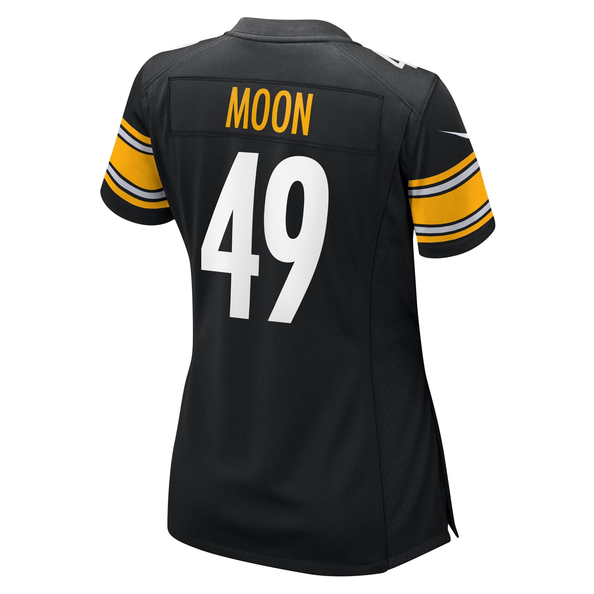 Women's Pittsburgh Steelers Jeremiah Moon Black Game Jersey JS9888 nicesnker - Image 3