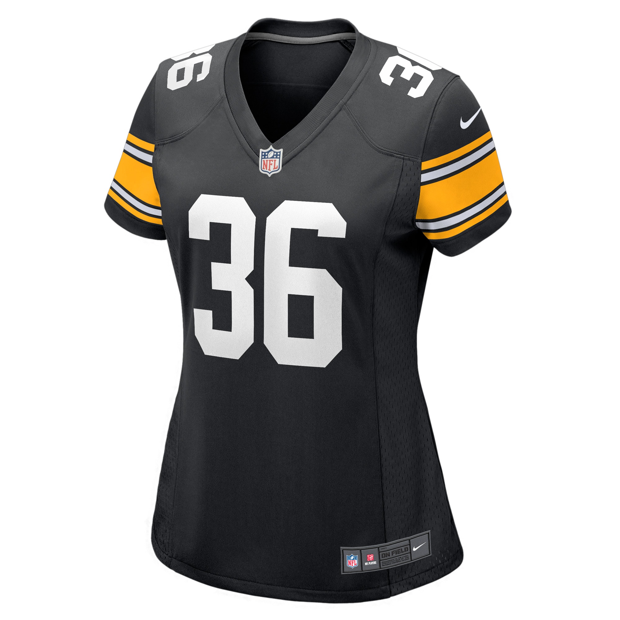 Women's Pittsburgh Steelers Jerome Bettis Black Retired Player Jersey JS4695 nicesnker - Image 2