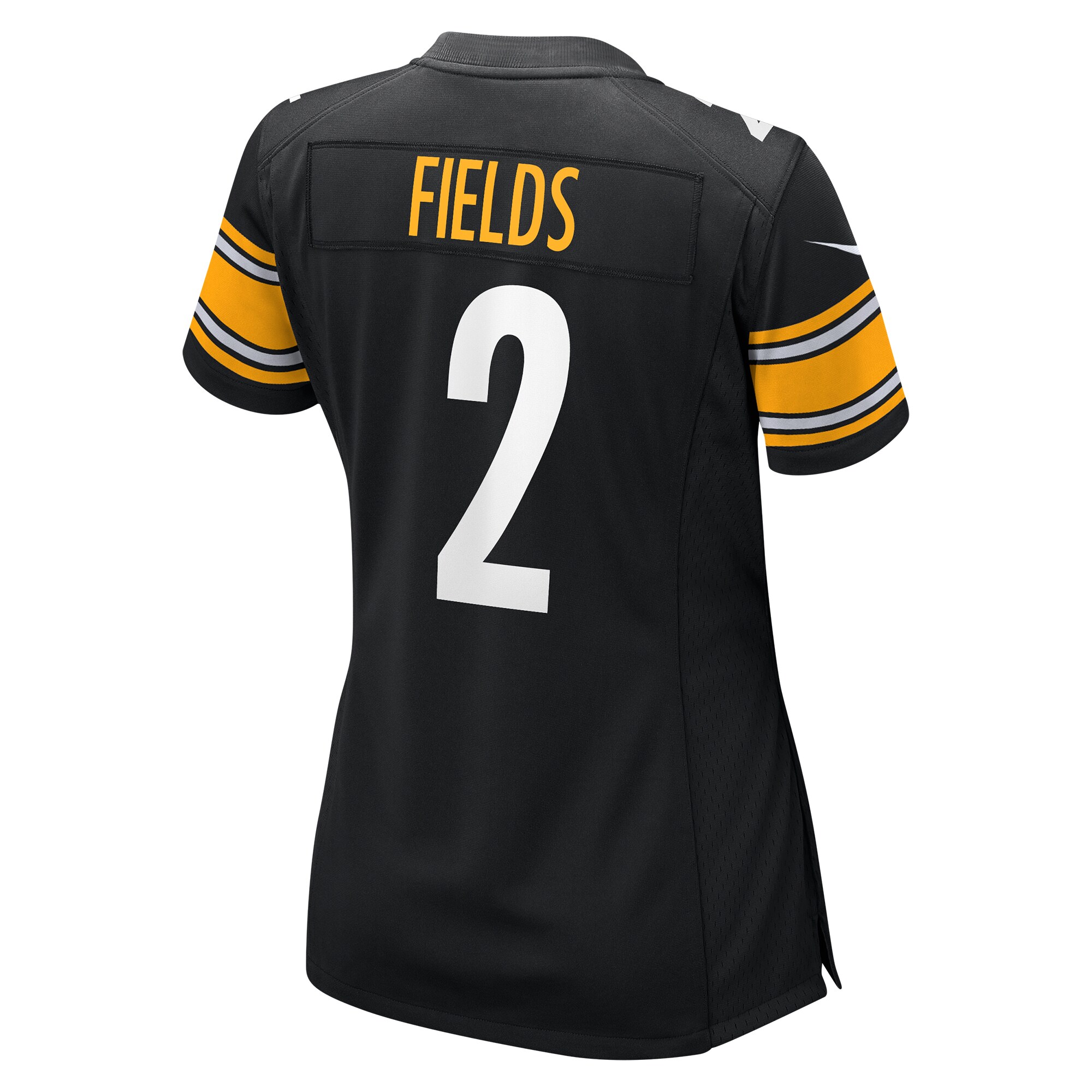 Women's Pittsburgh Steelers Justin Fields Black Game Player Jersey JS7868 nicesnker - Image 3