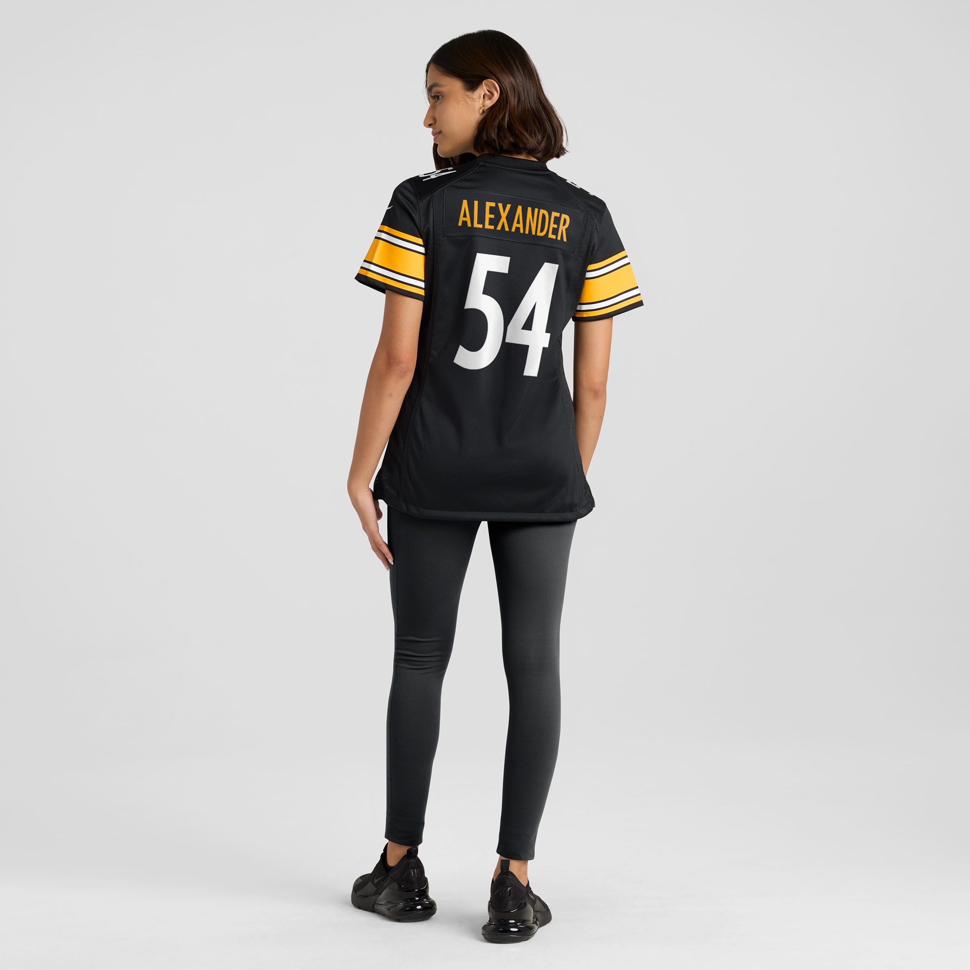 Women's Pittsburgh Steelers Kwon Alexander Black Game Jersey JS1761 nicesnker - Image 5