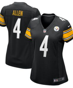 Women's Pittsburgh Steelers Kyle Allen Black Game Jersey JS8431 nicesnker