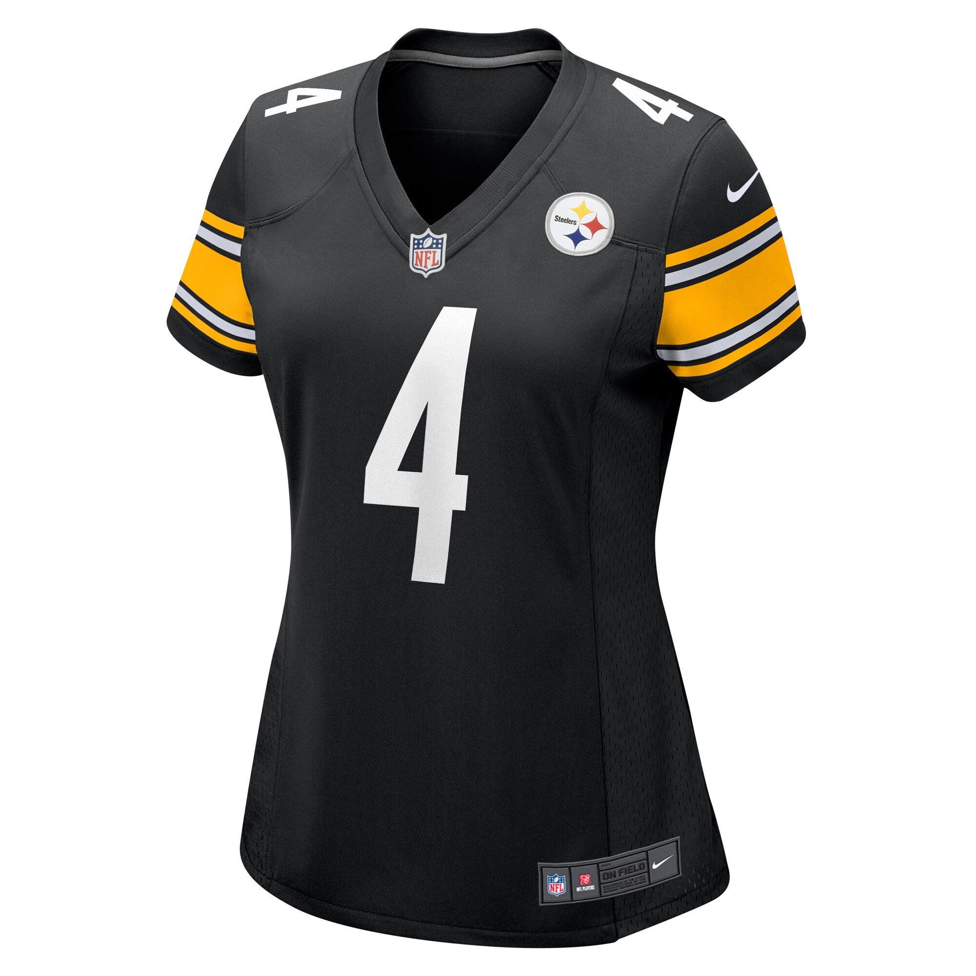 Women's Pittsburgh Steelers Kyle Allen Black Game Jersey JS8431 nicesnker - Image 2