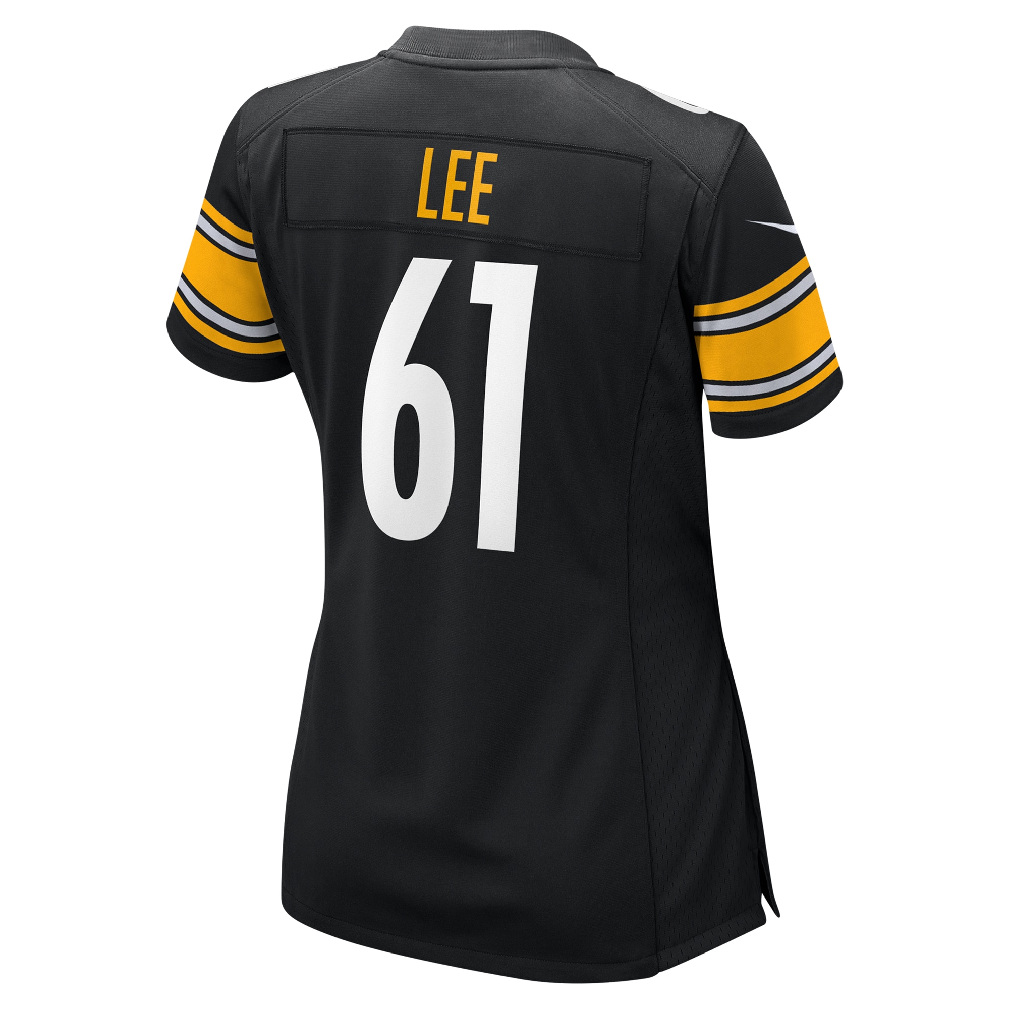 Women's Pittsburgh Steelers Logan Lee Black Game Jersey JS7611 nicesnker - Image 3