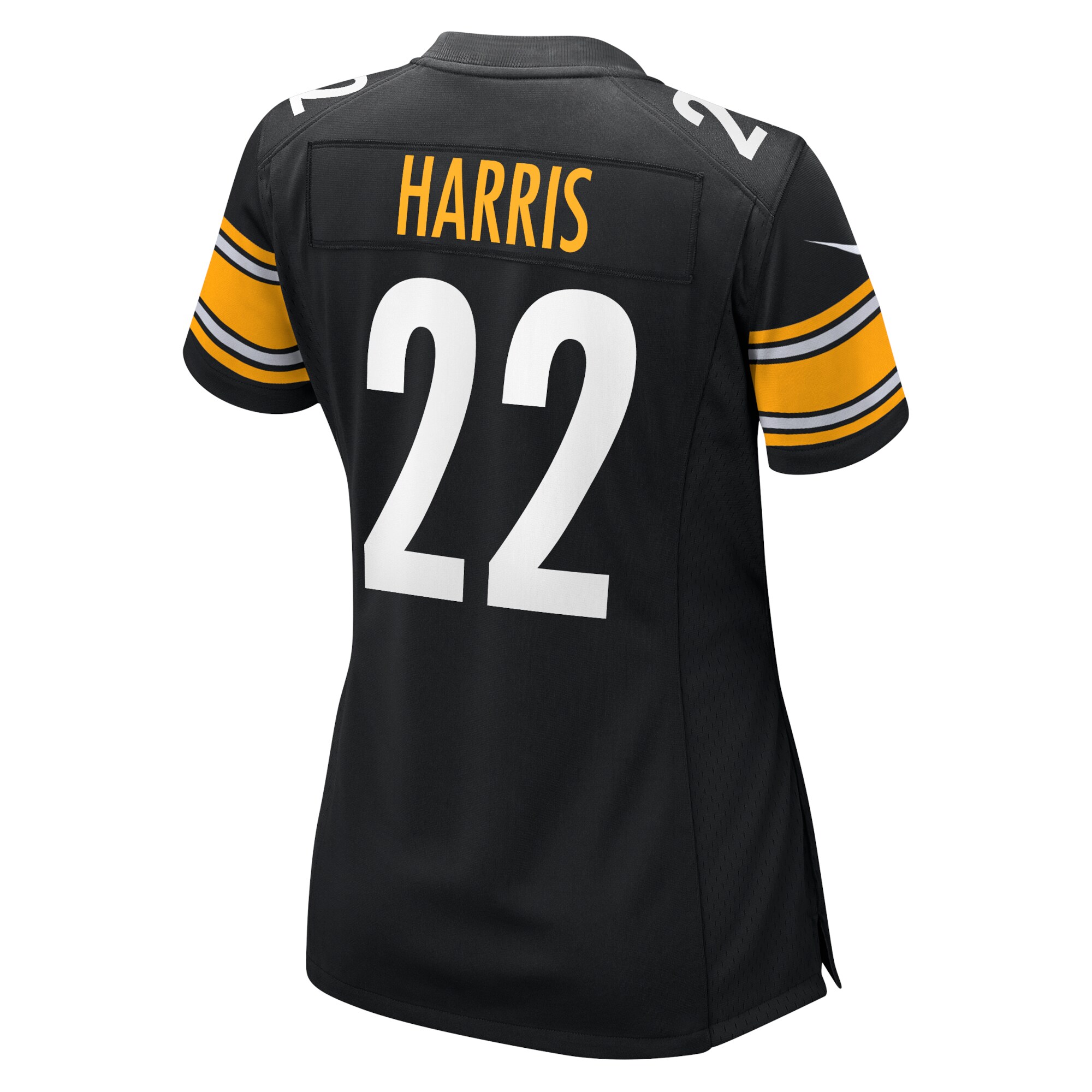 Women's Pittsburgh Steelers Najee Harris Black Team Game Jersey JS3642 nicesnker - Image 3
