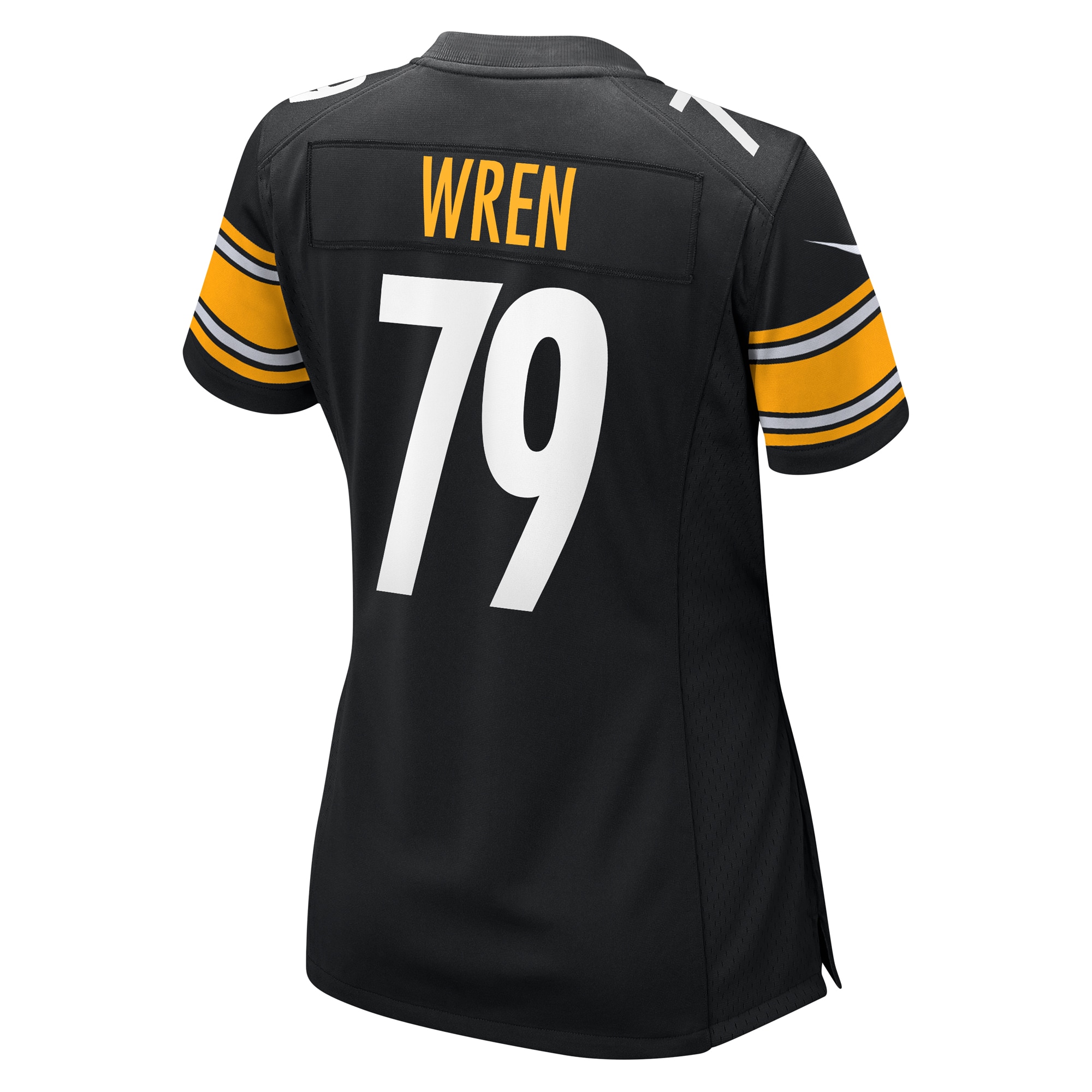 Women's Pittsburgh Steelers Renell Wren Black Game Jersey JS5127 nicesnker - Image 3