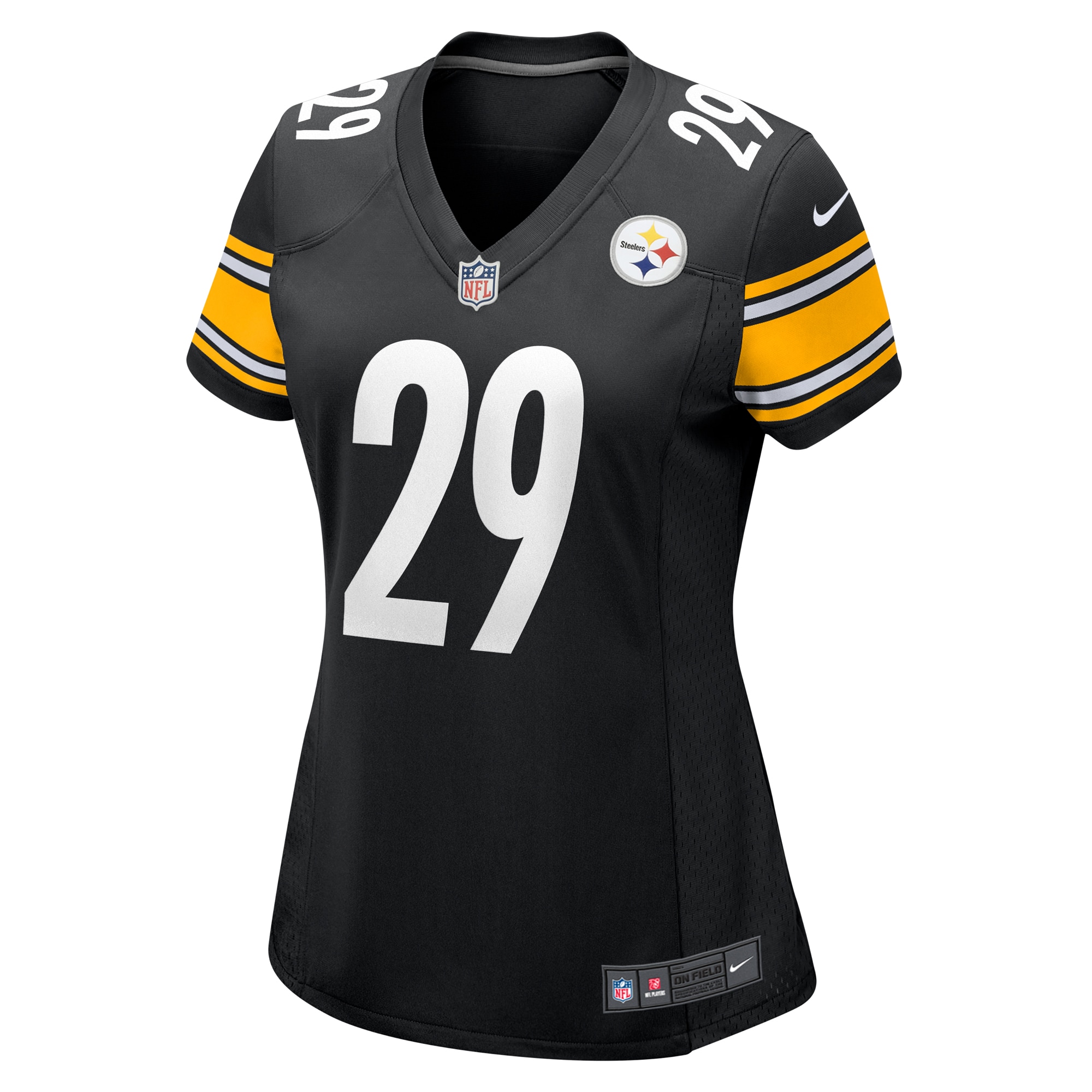 Women's Pittsburgh Steelers Ryan Watts Black Game Jersey JS2718 nicesnker - Image 2