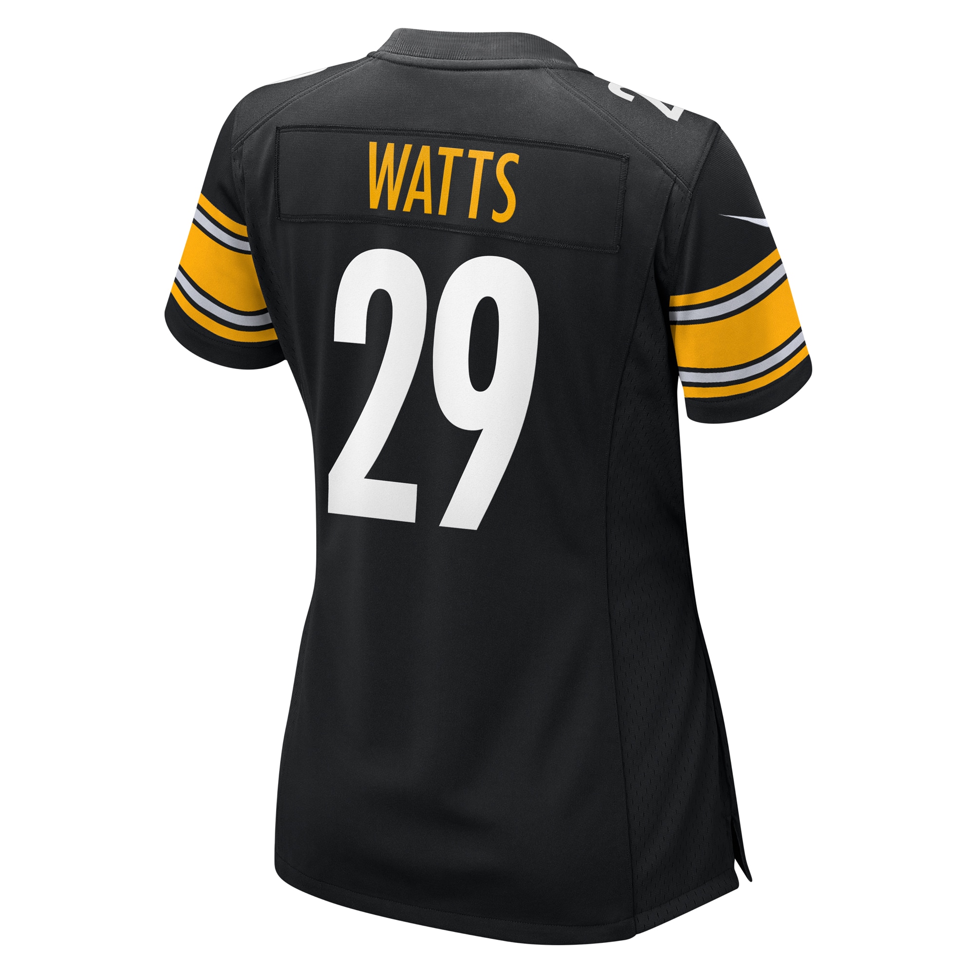 Women's Pittsburgh Steelers Ryan Watts Black Game Jersey JS2718 nicesnker - Image 3