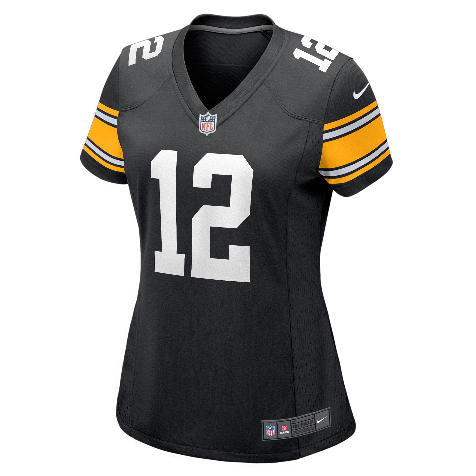 Women's Pittsburgh Steelers Terry Bradshaw Black Retired Player Jersey JS9825 nicesnker - Image 2