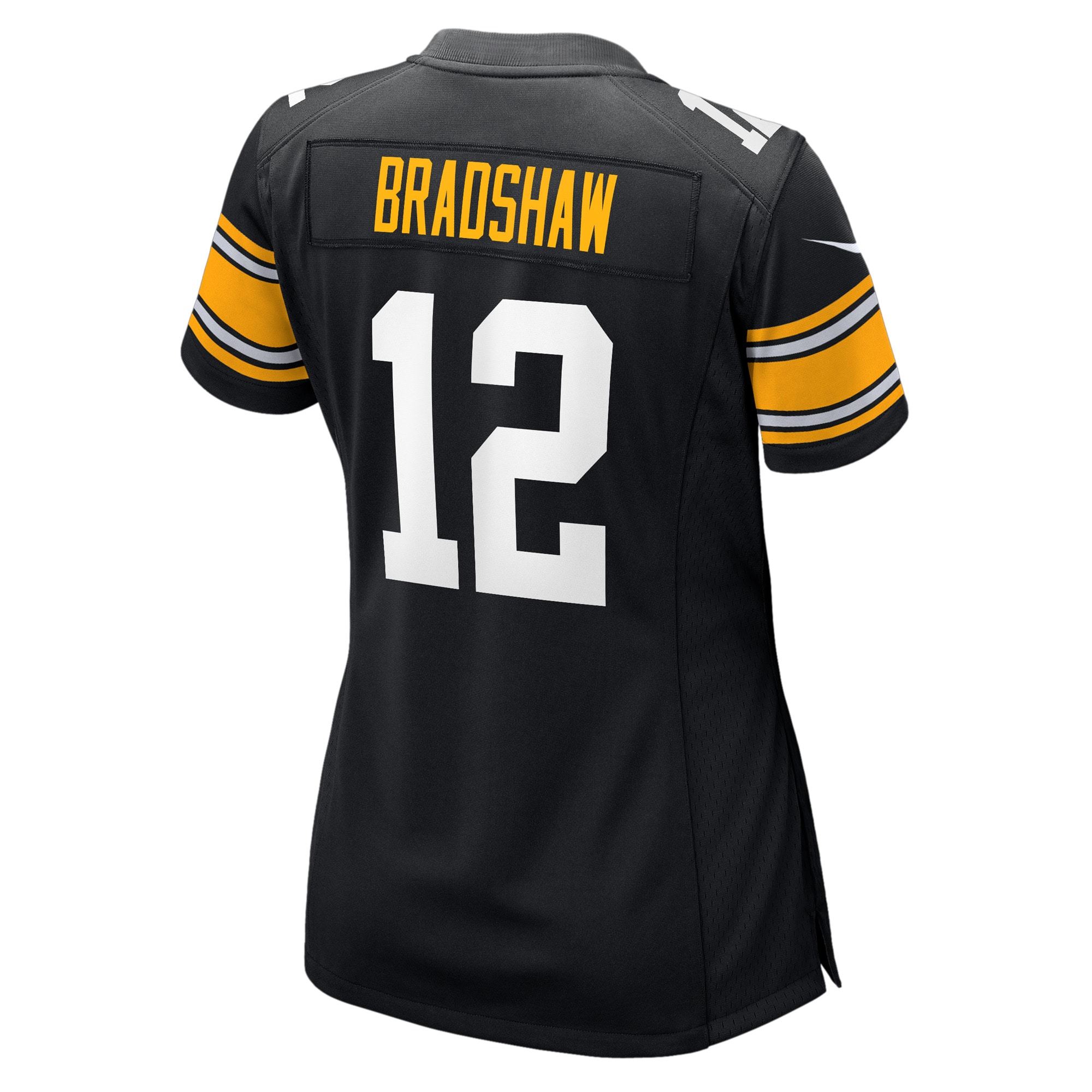 Women's Pittsburgh Steelers Terry Bradshaw Black Retired Player Jersey JS9825 nicesnker - Image 3