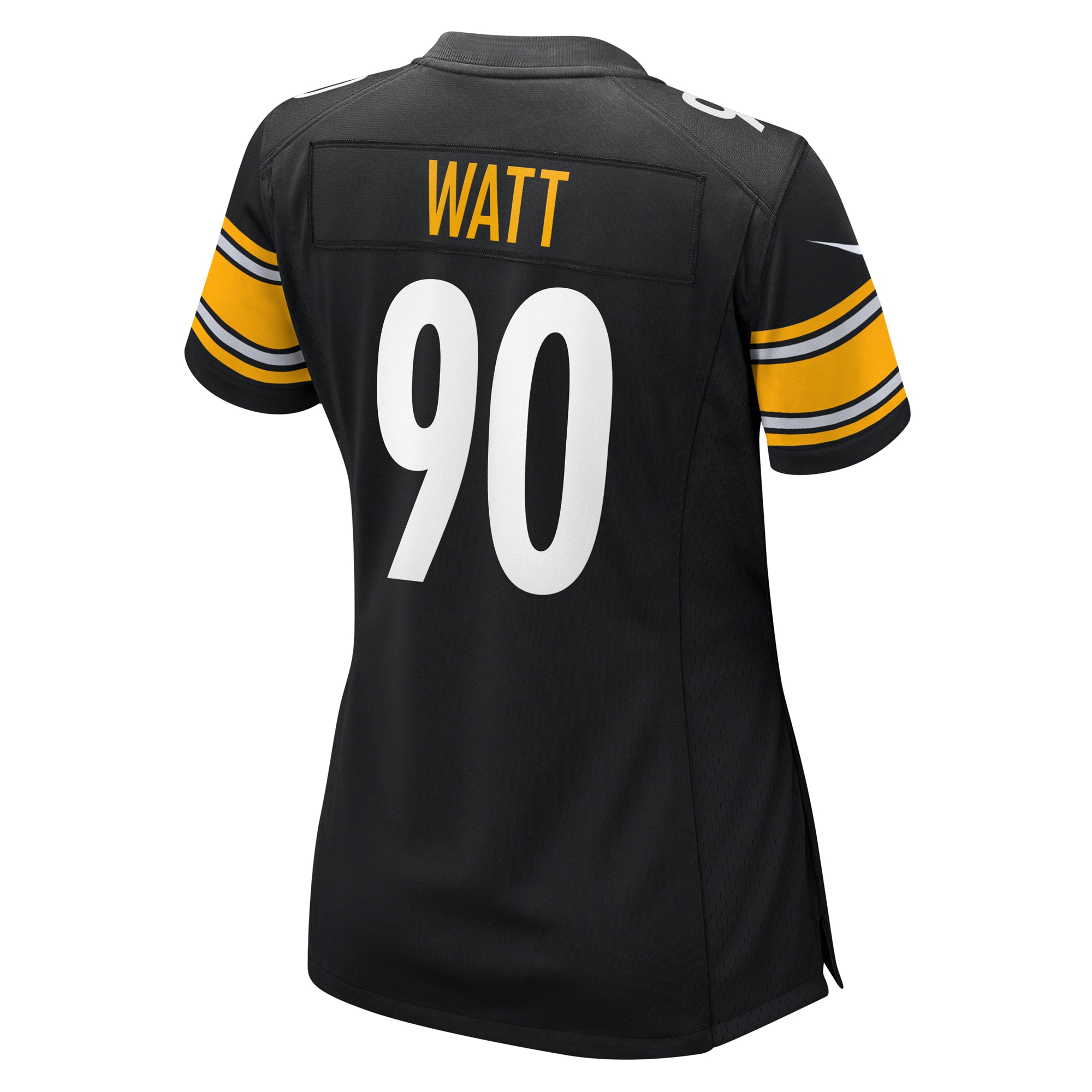 Women's Pittsburgh Steelers T.J. Watt Black Game Jersey JS7628 nicesnker - Image 3