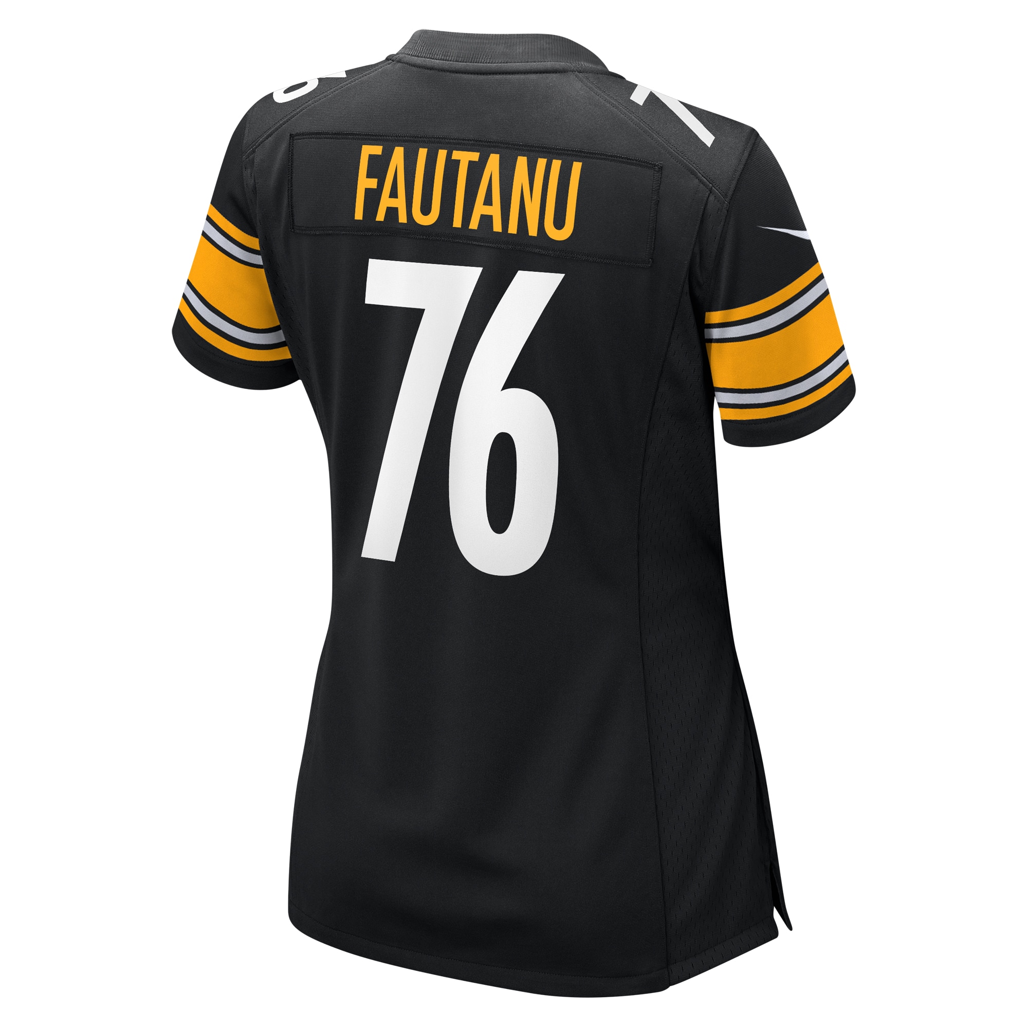 Women's Pittsburgh Steelers Troy Fautanu Black Game Jersey JS7475 nicesnker - Image 3
