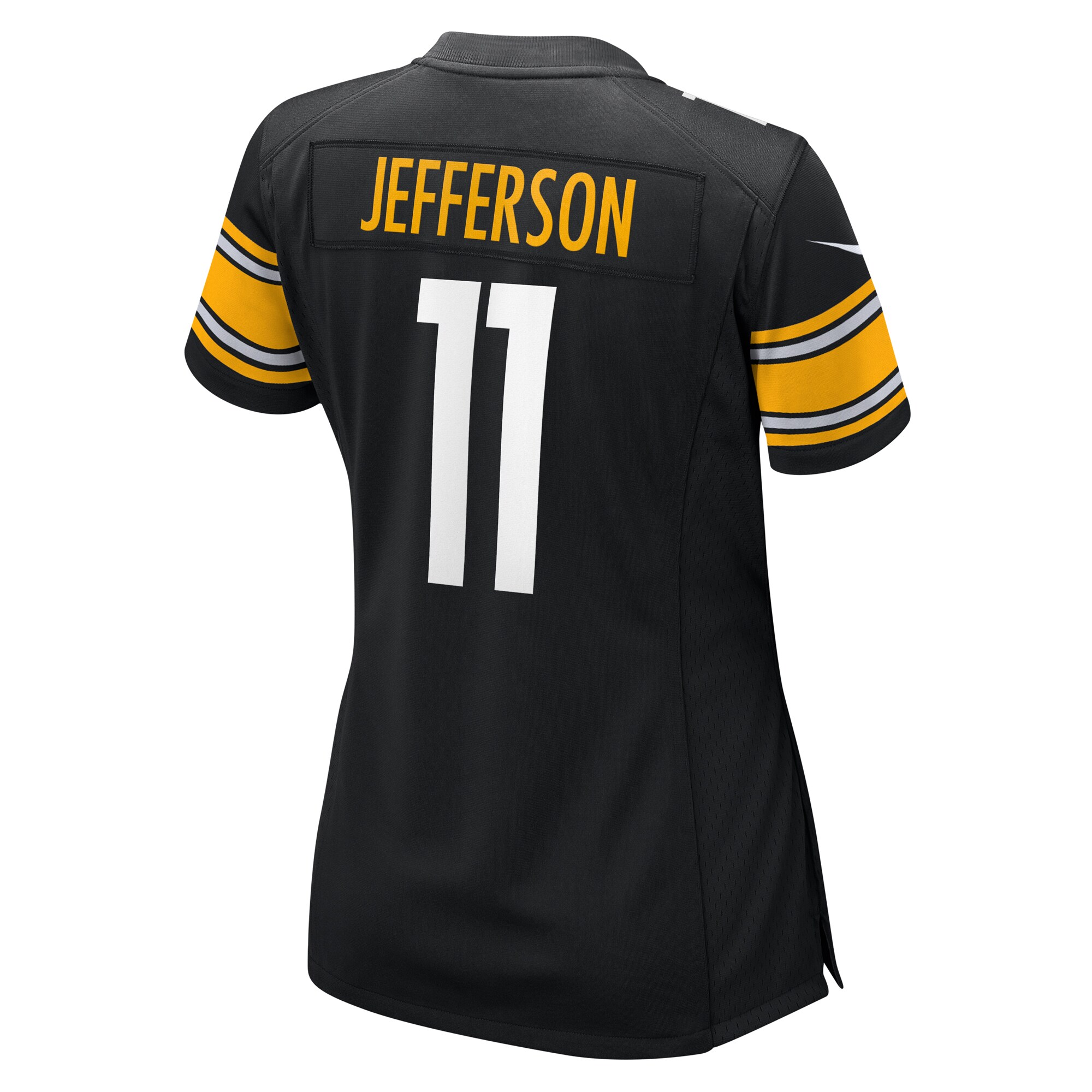 Women's Pittsburgh Steelers Van Jefferson Black Game Jersey JS9212 nicesnker - Image 3
