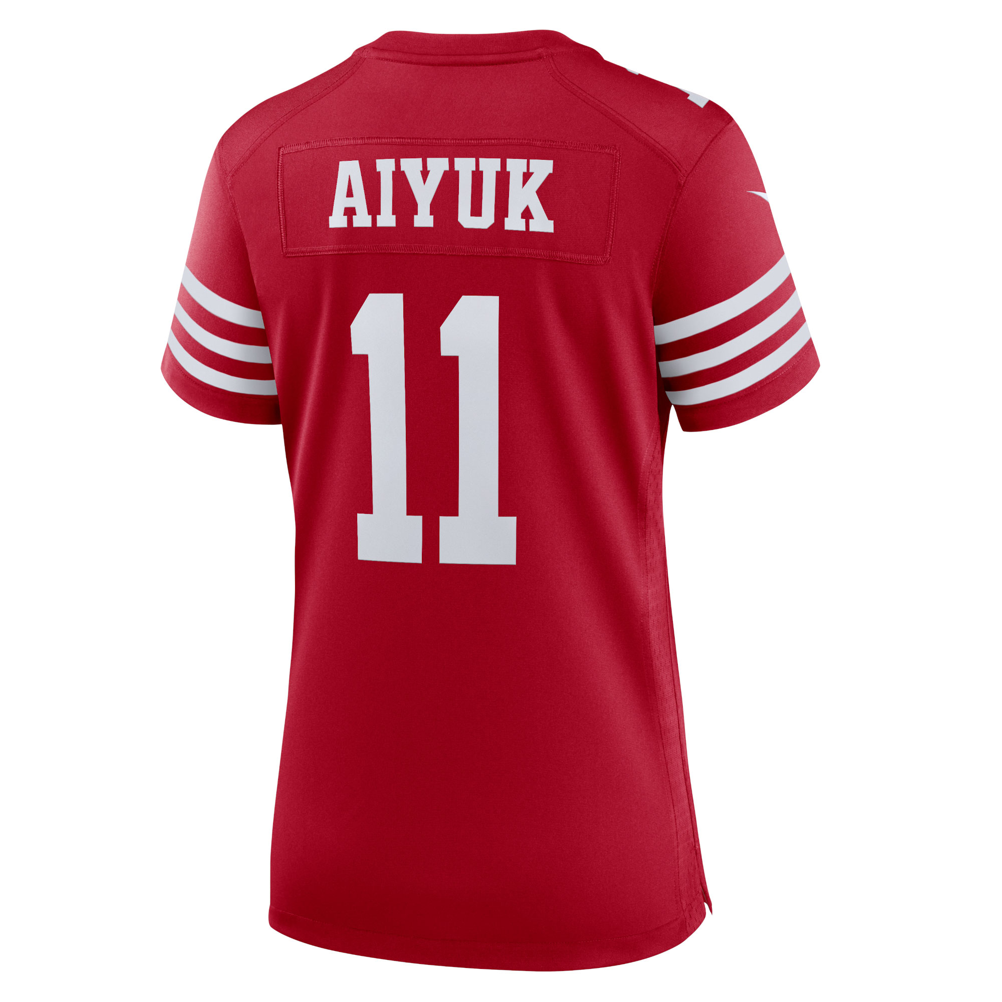 Women's San Francisco 49ers Brandon Aiyuk Scarlet Game Player Jersey JS4898 nicesnker - Image 3