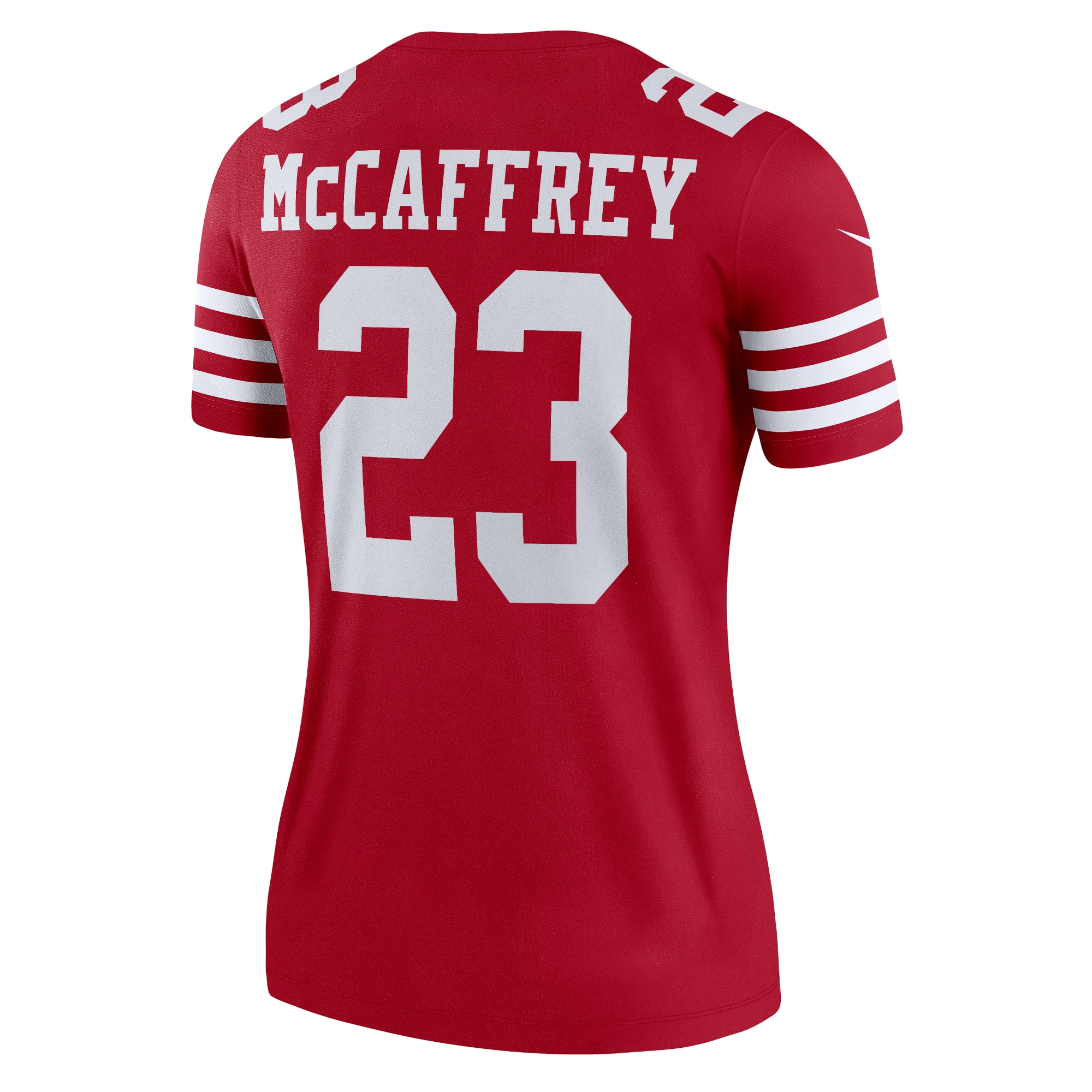 Women's San Francisco 49ers Christian McCaffrey Scarlet Legend Player Performance Top JS7644 nicesnker - Image 3