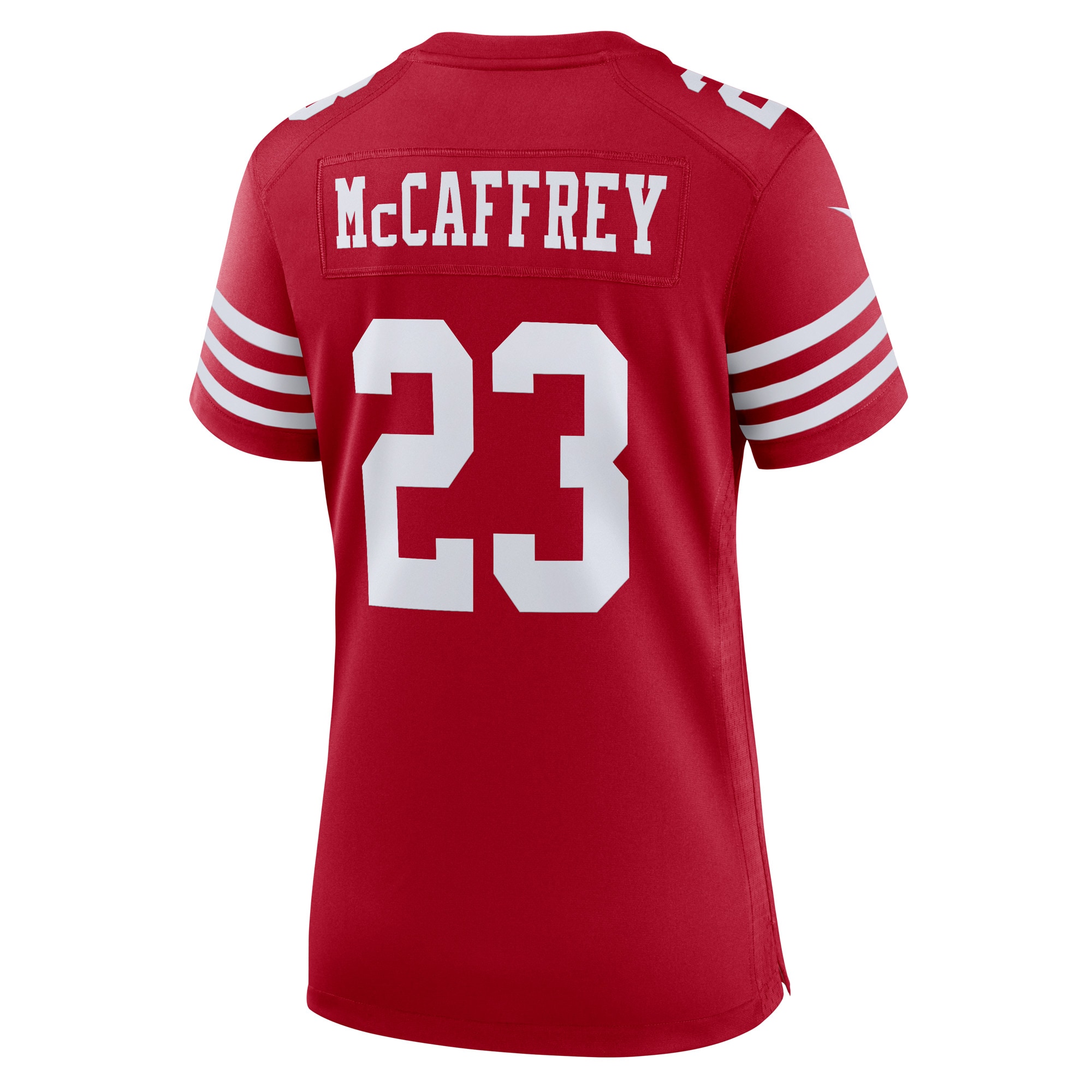 Women's San Francisco 49ers Christian McCaffrey Scarlet Player Jersey JS5729 nicesnker - Image 3