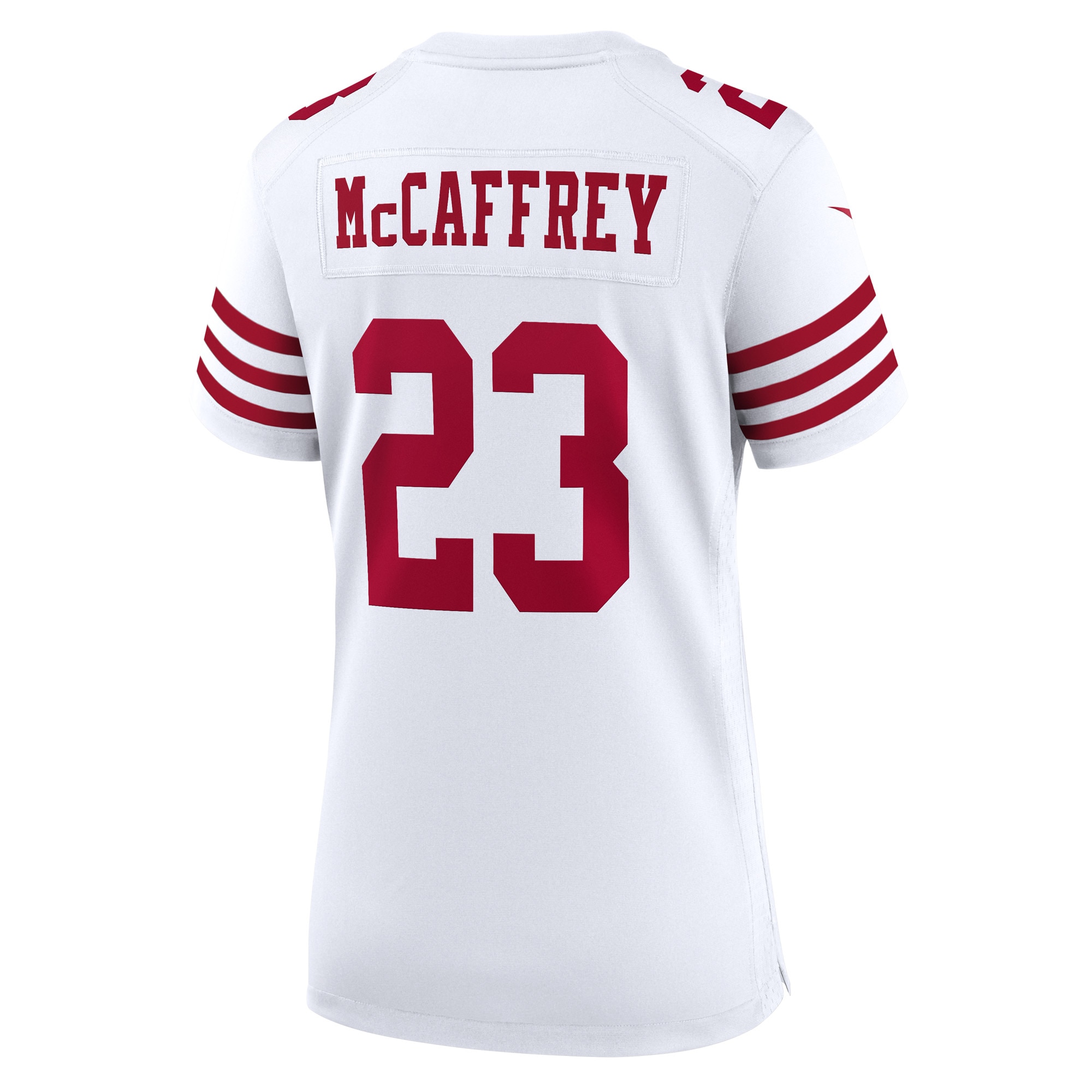 Women's San Francisco 49ers Christian McCaffrey White Player Jersey JS5221 nicesnker - Image 3
