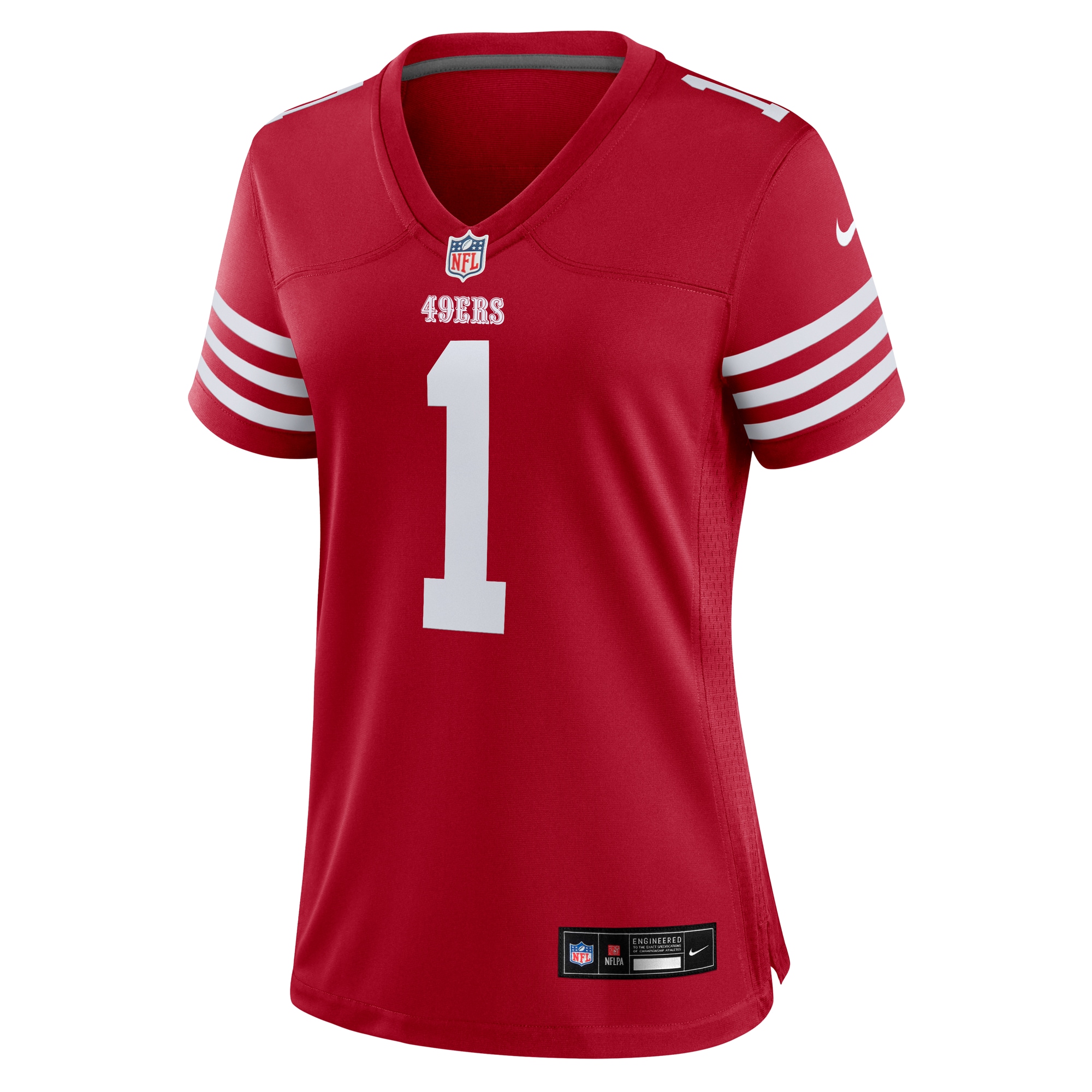 Women's San Francisco 49ers Deebo Samuel Sr Scarlet Game Jersey JS5524 nicesnker - Image 2