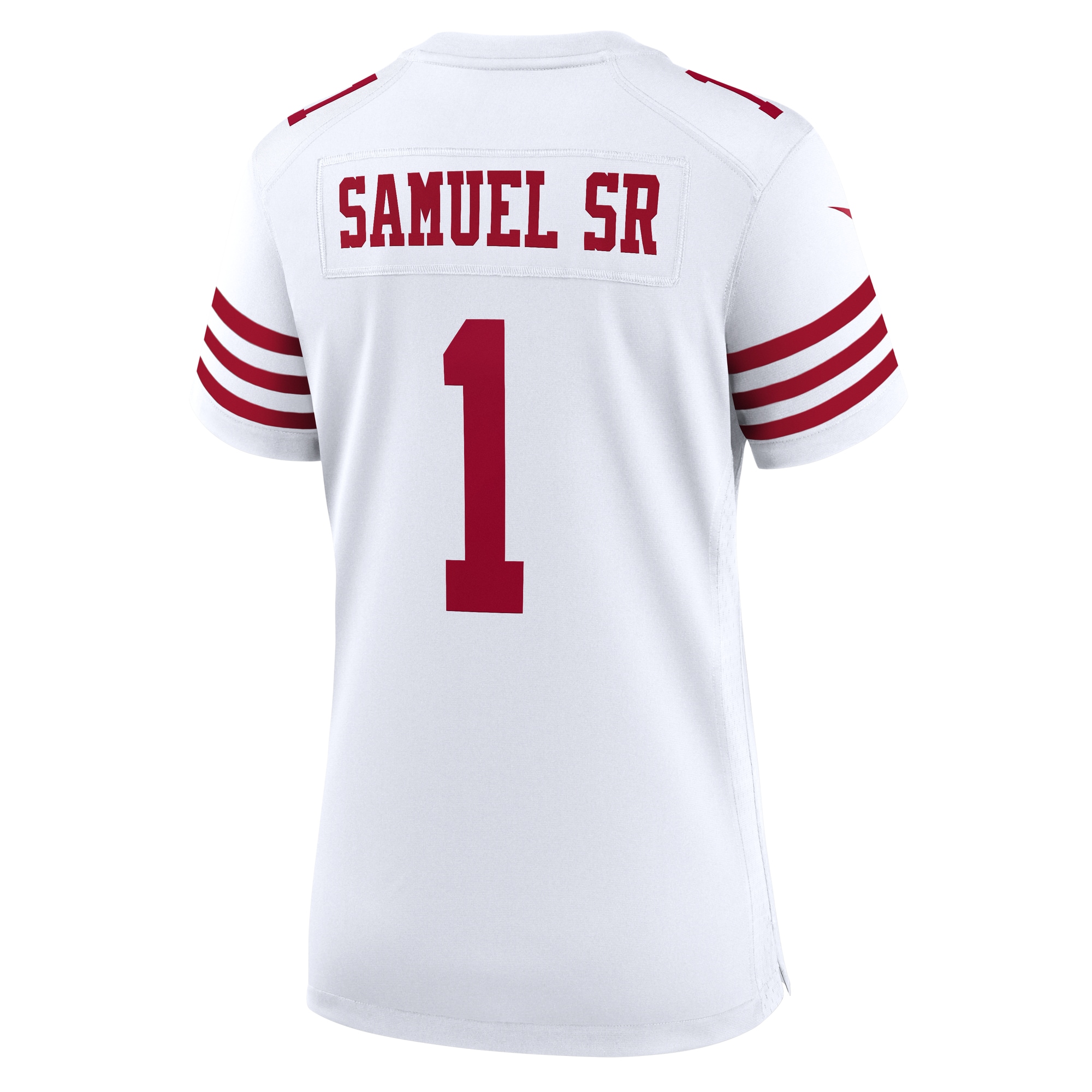 Women's San Francisco 49ers Deebo Samuel Sr White Game Jersey JS9697 nicesnker - Image 3