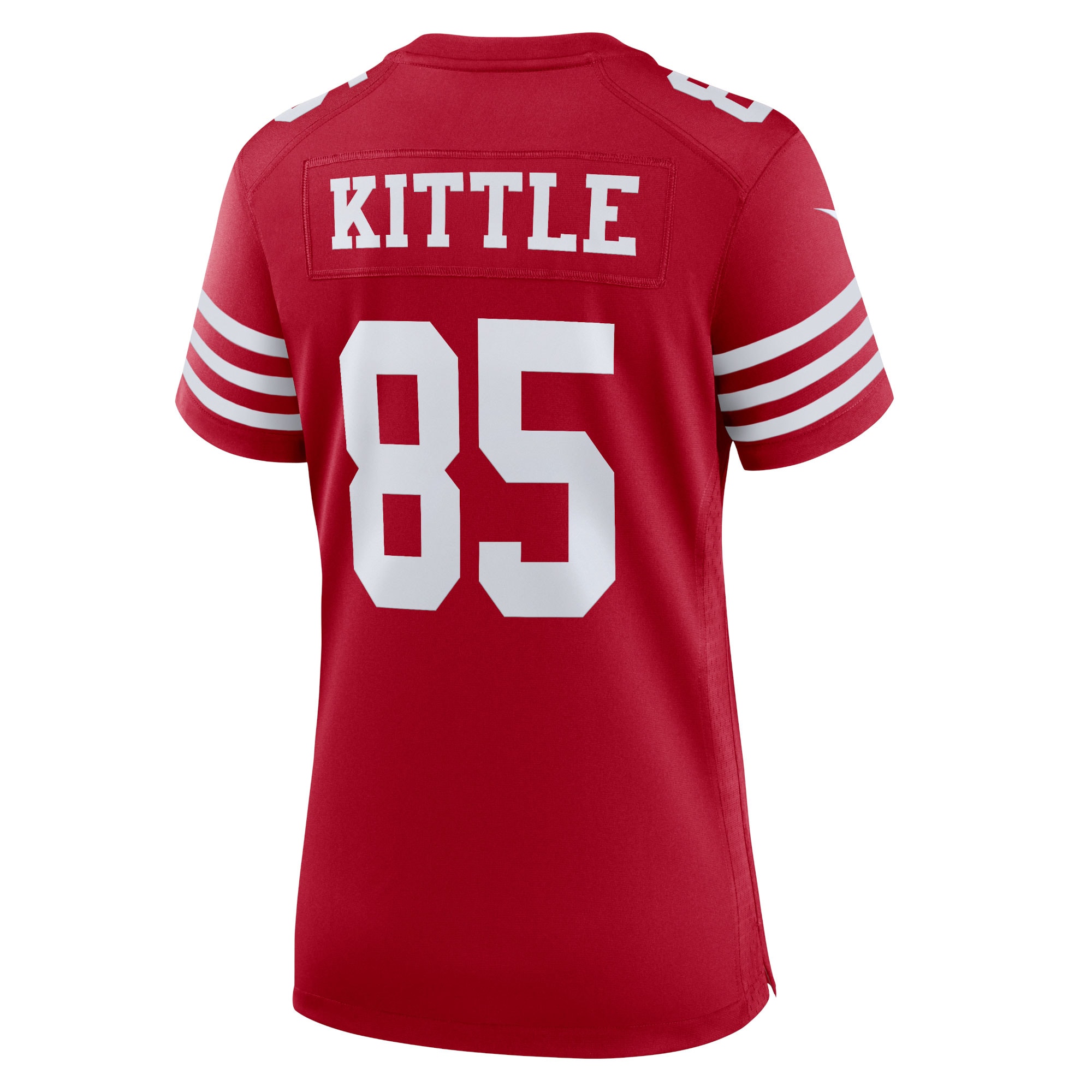 Women's San Francisco 49ers George Kittle Scarlet Team Game Player Jersey JS3871 nicesnker - Image 3