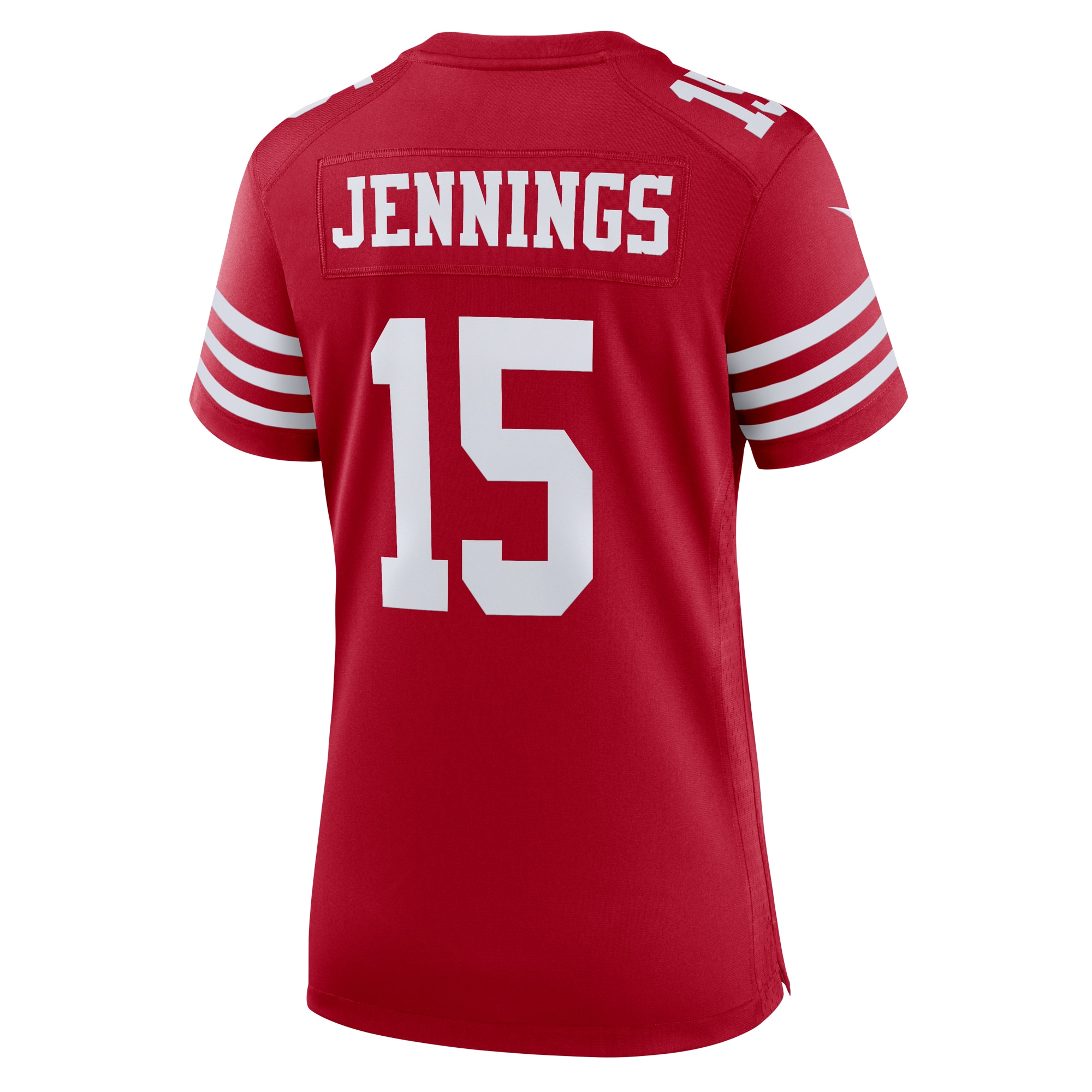 Women's San Francisco 49ers Jauan Jennings Scarlet Game Jersey JS4964 nicesnker - Image 3