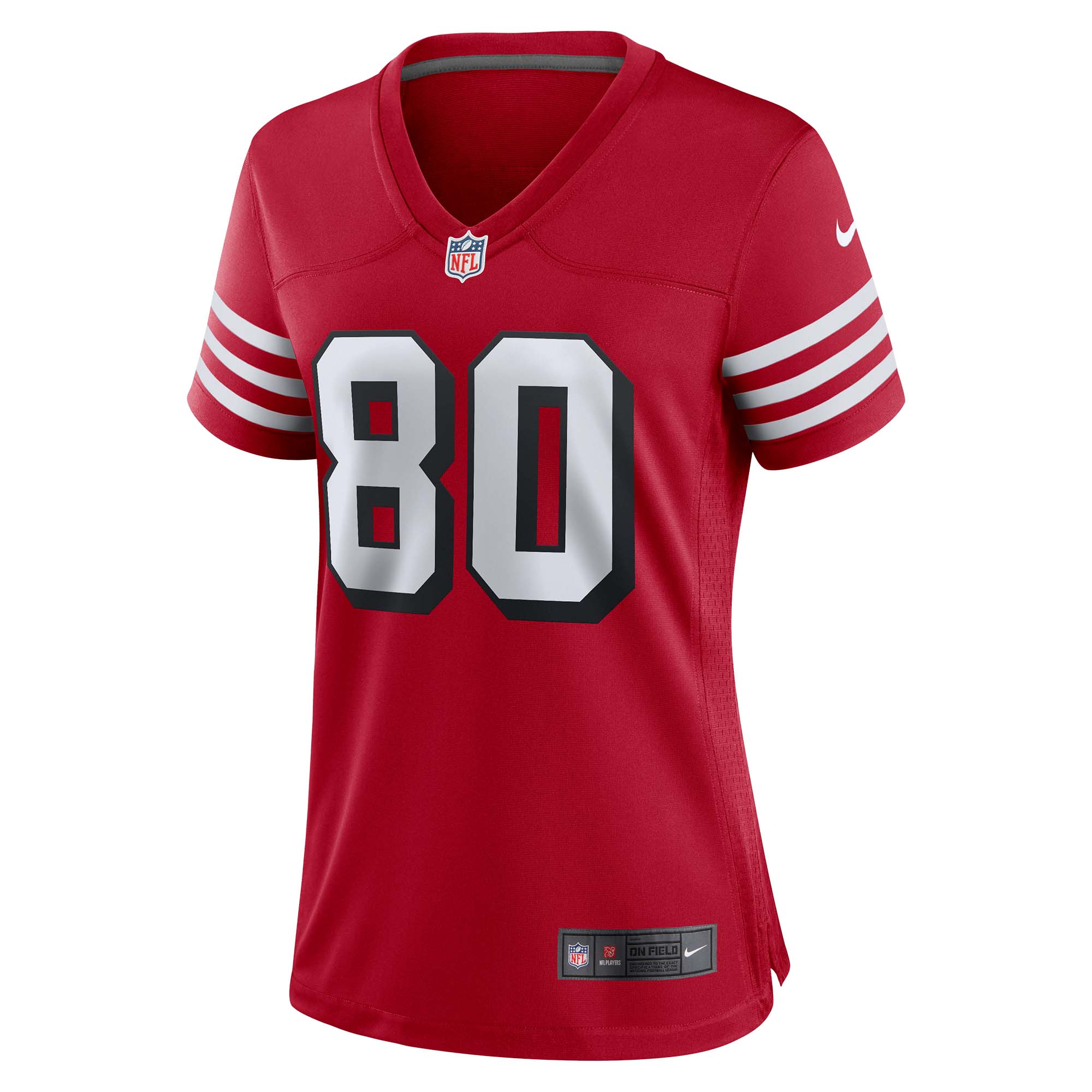 Women's San Francisco 49ers Jerry Rice Scarlet Alternate Game Jersey JS2486 nicesnker - Image 2