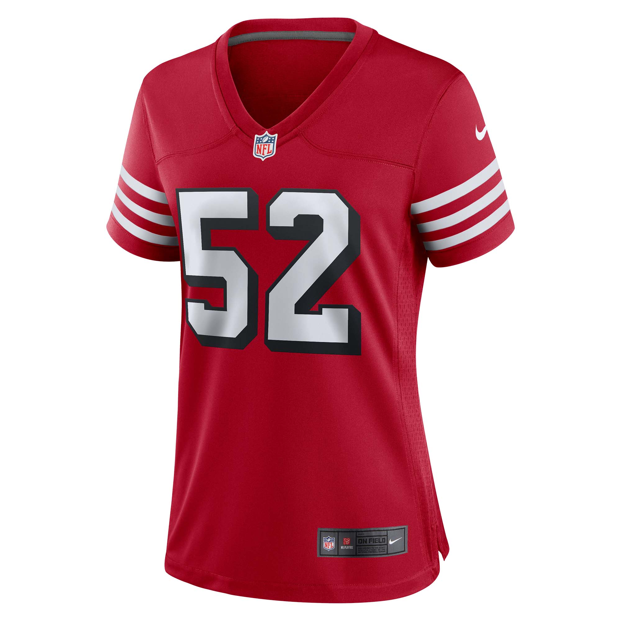 Women's San Francisco 49ers Patrick Willis Scarlet Alternate Game Jersey JS3786 nicesnker - Image 2
