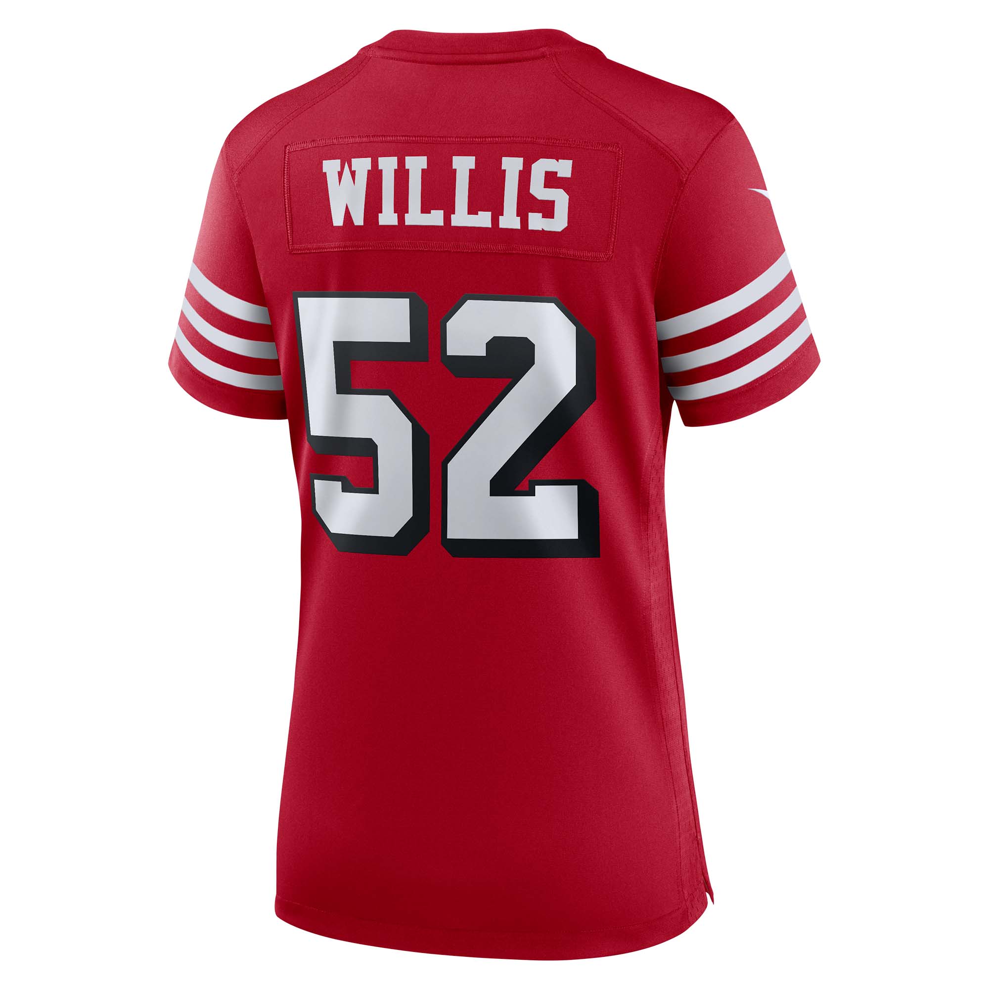 Women's San Francisco 49ers Patrick Willis Scarlet Alternate Game Jersey JS3786 nicesnker - Image 3