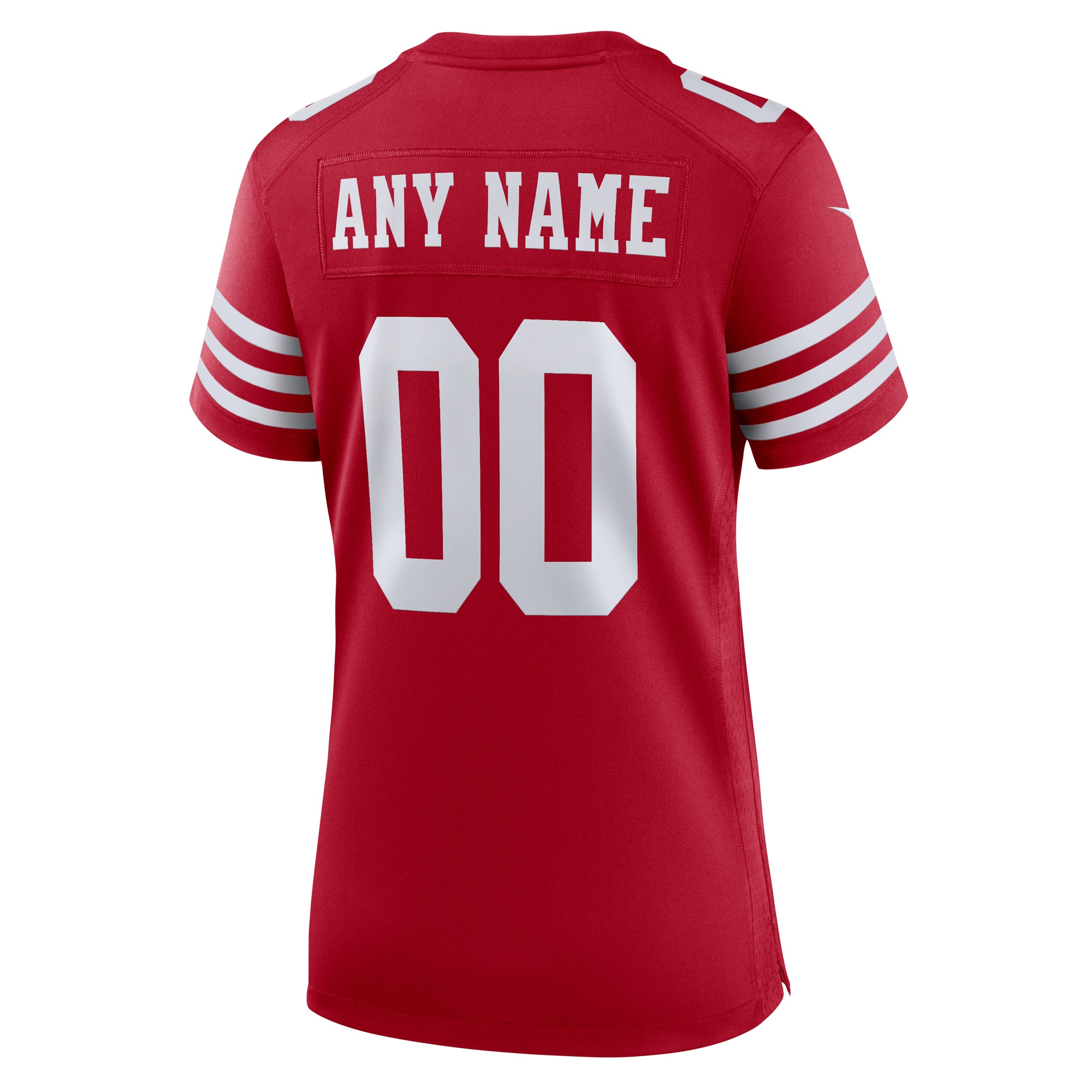 Women's San Francisco 49ers Scarlet Game Custom Jersey JS2603 nicesnker - Image 3