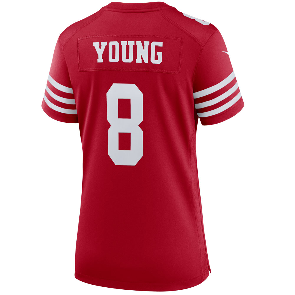 Women's San Francisco 49ers Steve Young Scarlet Retired Player Game Jersey JS1606 nicesnker - Image 3