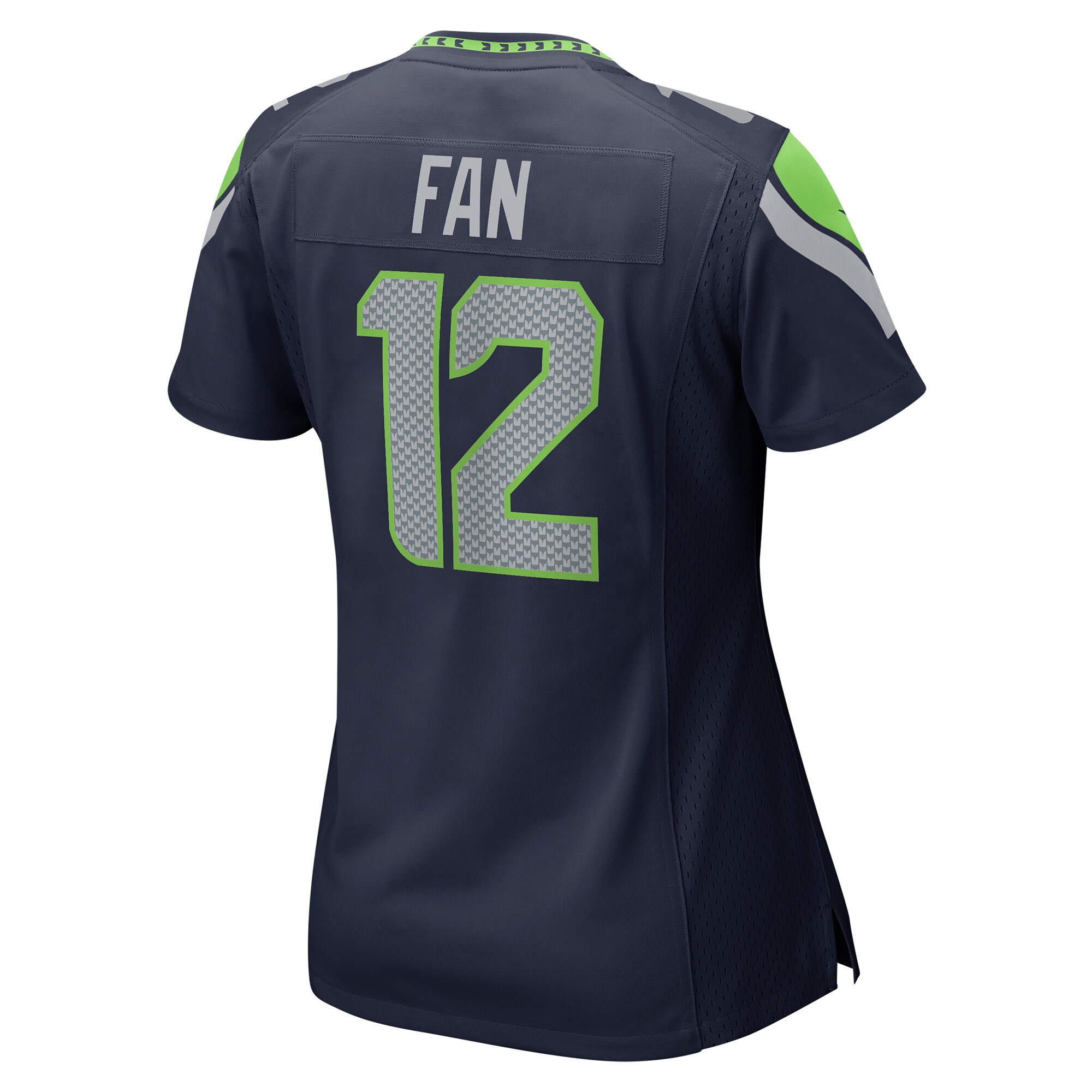 Women's Seattle Seahawks 12s Navy Player Jersey JS4415 nicesnker - Image 3