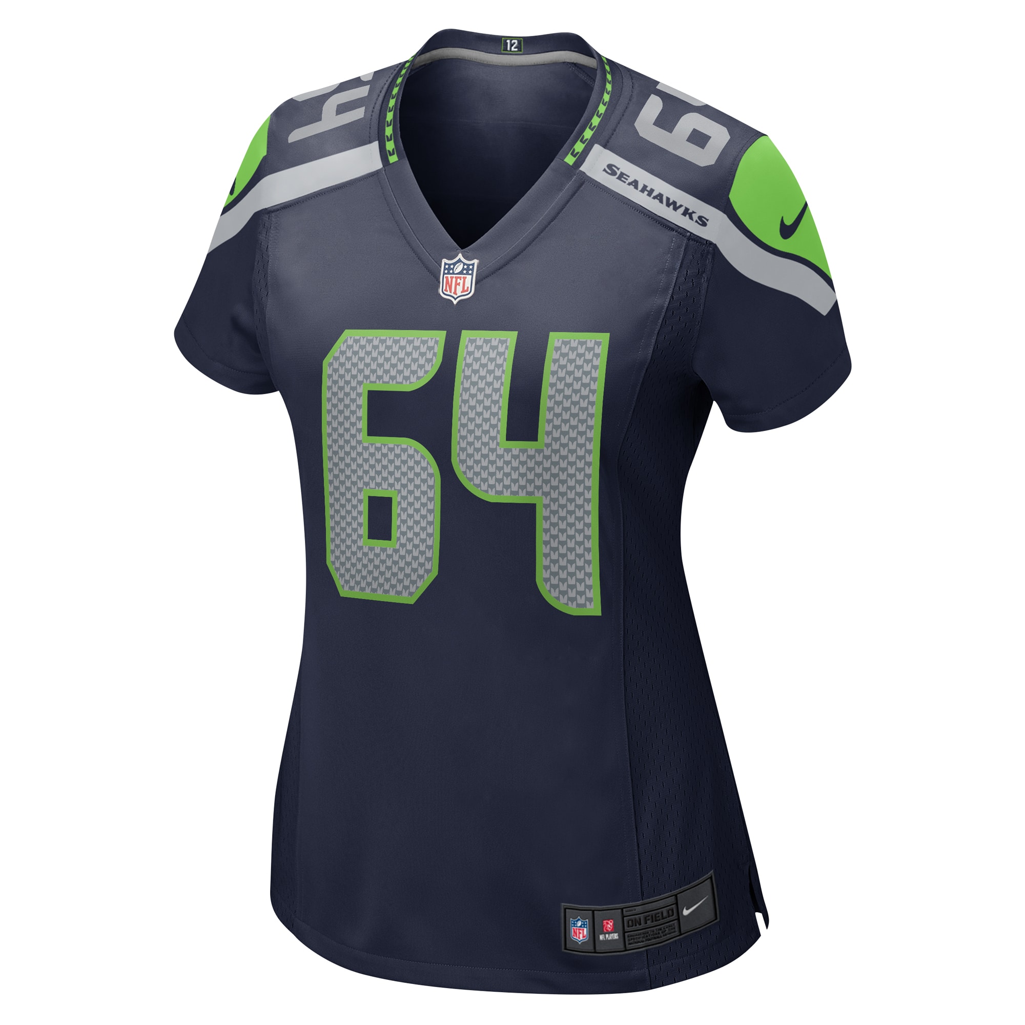 Women's Seattle Seahawks Austin Faoliu College Navy Game Jersey JS2896 nicesnker - Image 2