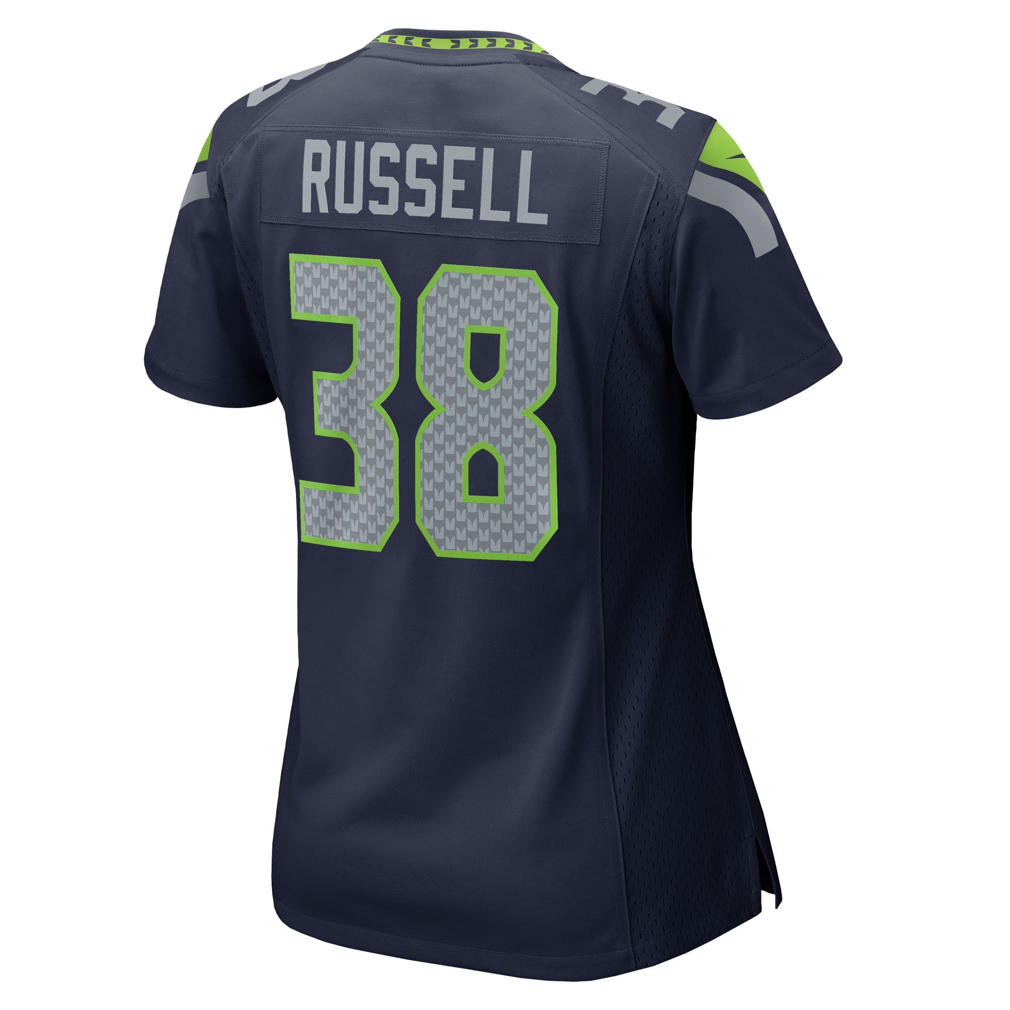 Women's Seattle Seahawks Brady Russell College Navy Team Game Jersey JS7896 nicesnker - Image 3