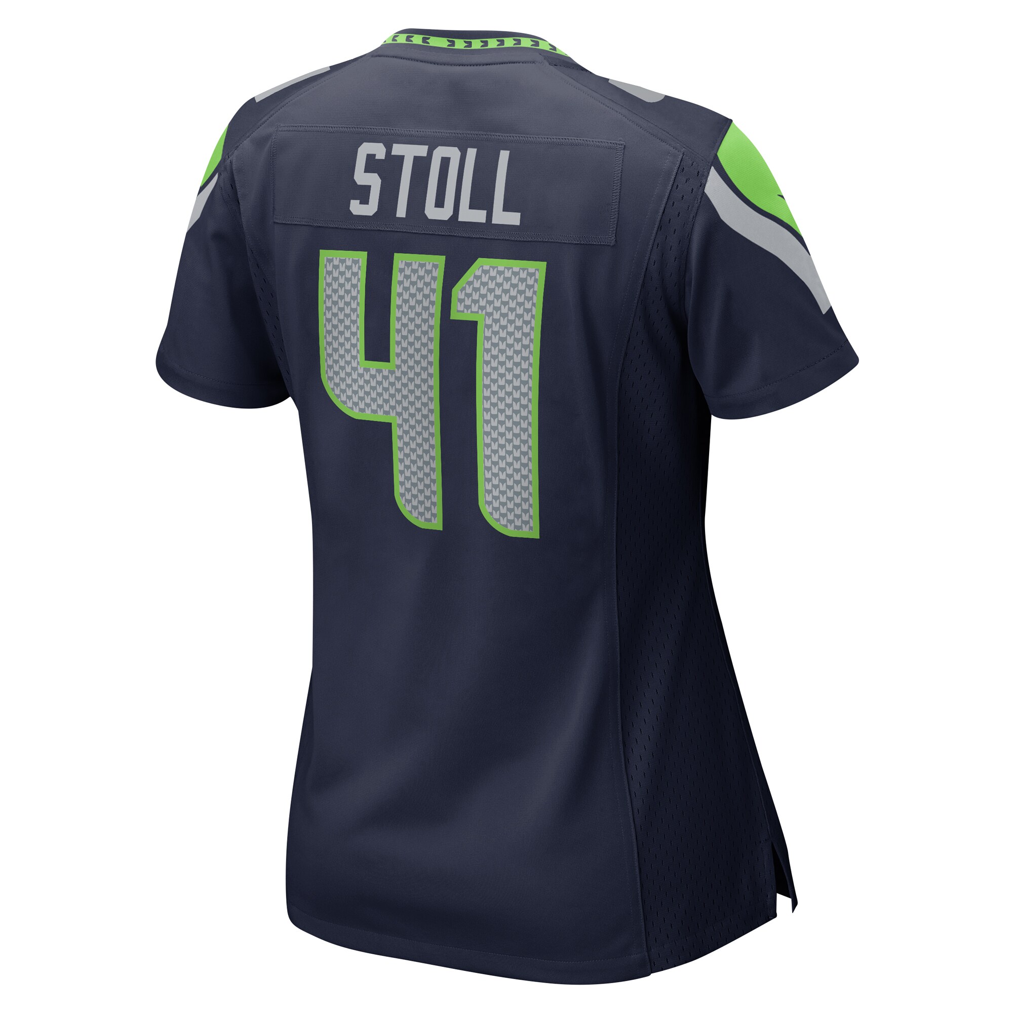Women's Seattle Seahawks Chris Stoll College Navy Game Jersey JS5813 nicesnker - Image 3
