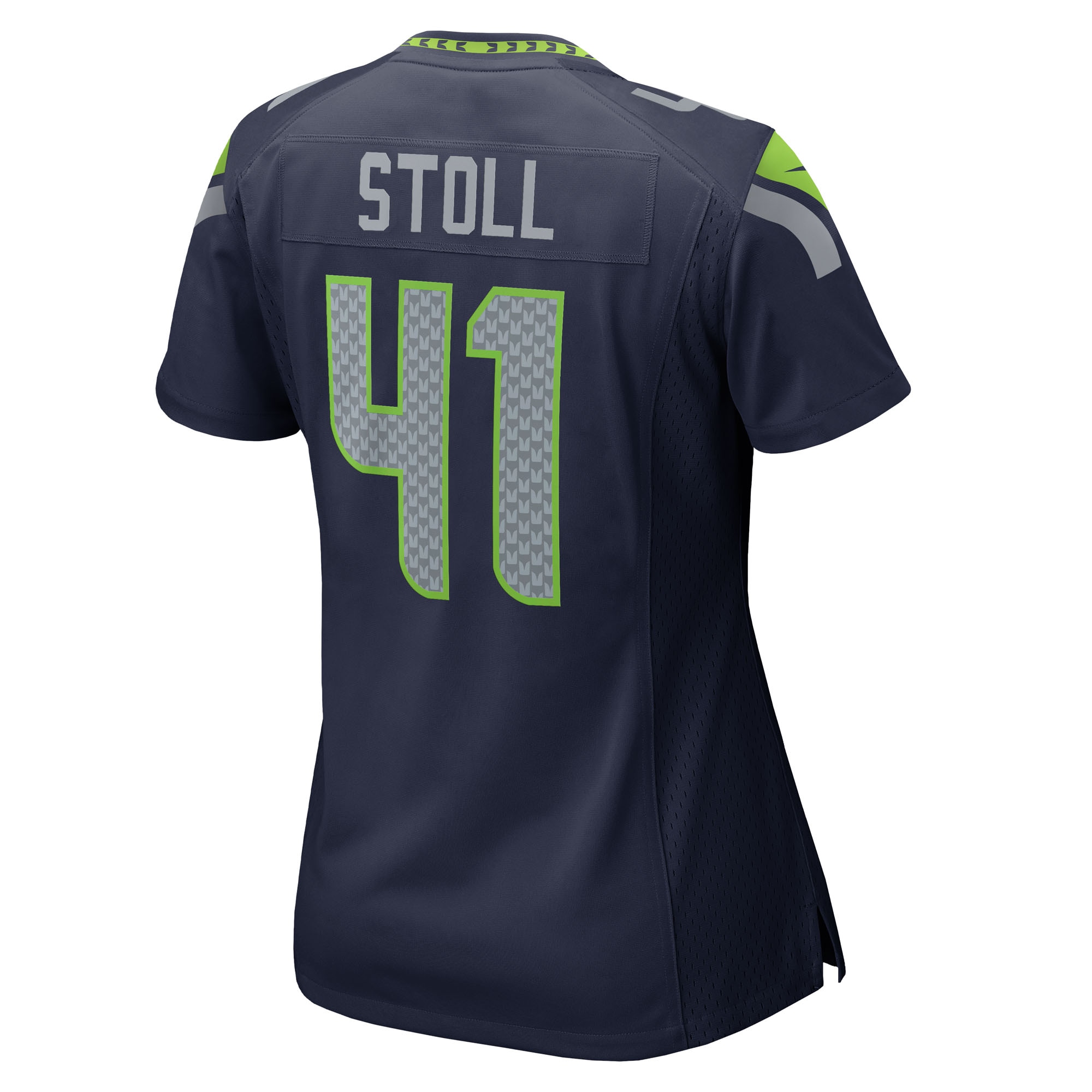 Women's Seattle Seahawks Chris Stoll College Navy Team Game Jersey JS4405 nicesnker - Image 3