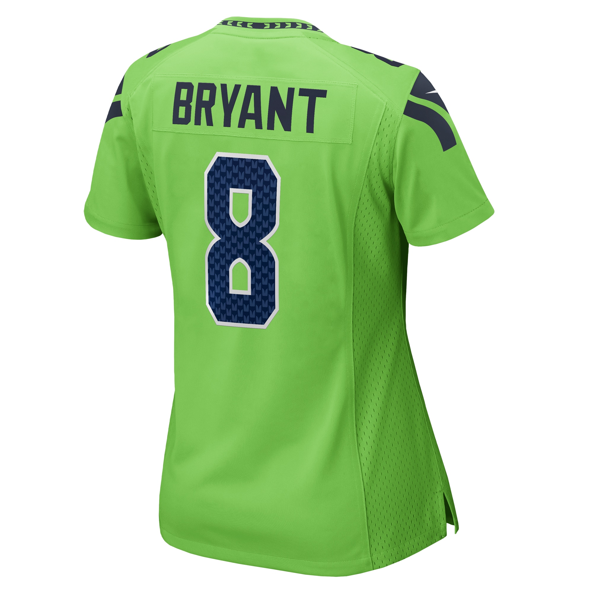 Women's Seattle Seahawks Coby Bryant Neon Green Game Jersey JS1605 nicesnker - Image 3