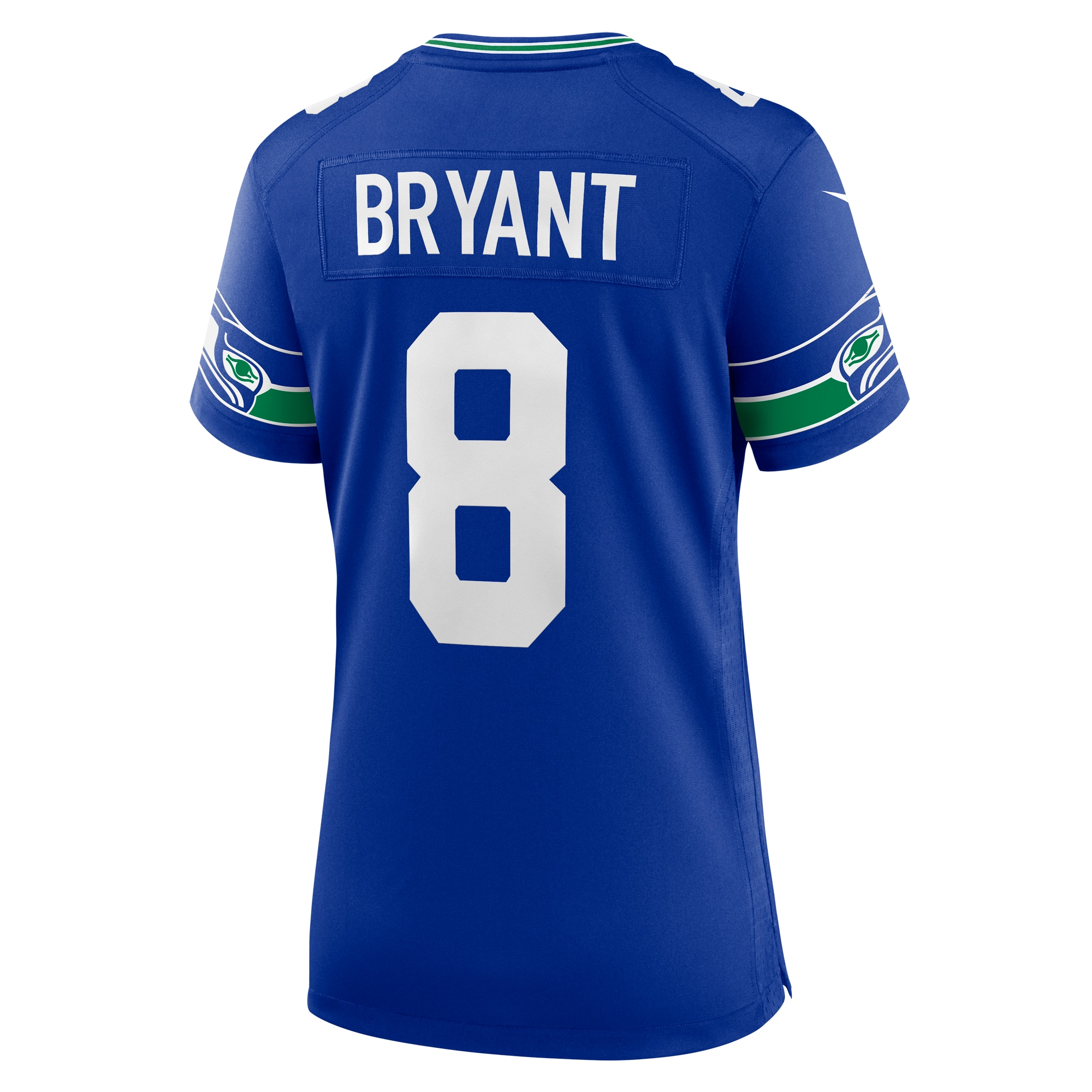 Women's Seattle Seahawks Coby Bryant Royal Throwback Player Game Jersey JS7209 nicesnker - Image 3