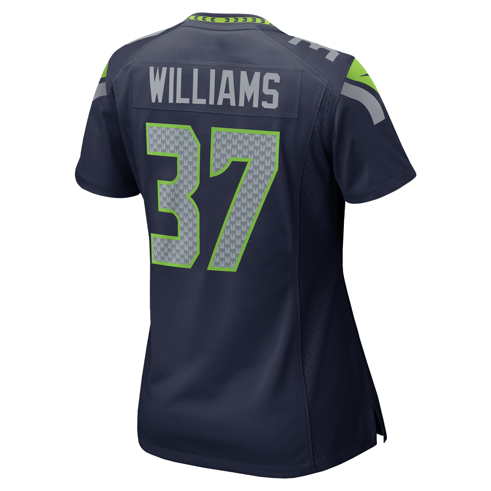 Women's Seattle Seahawks Damarion Williams Navy Game Jersey JS6160 nicesnker - Image 3