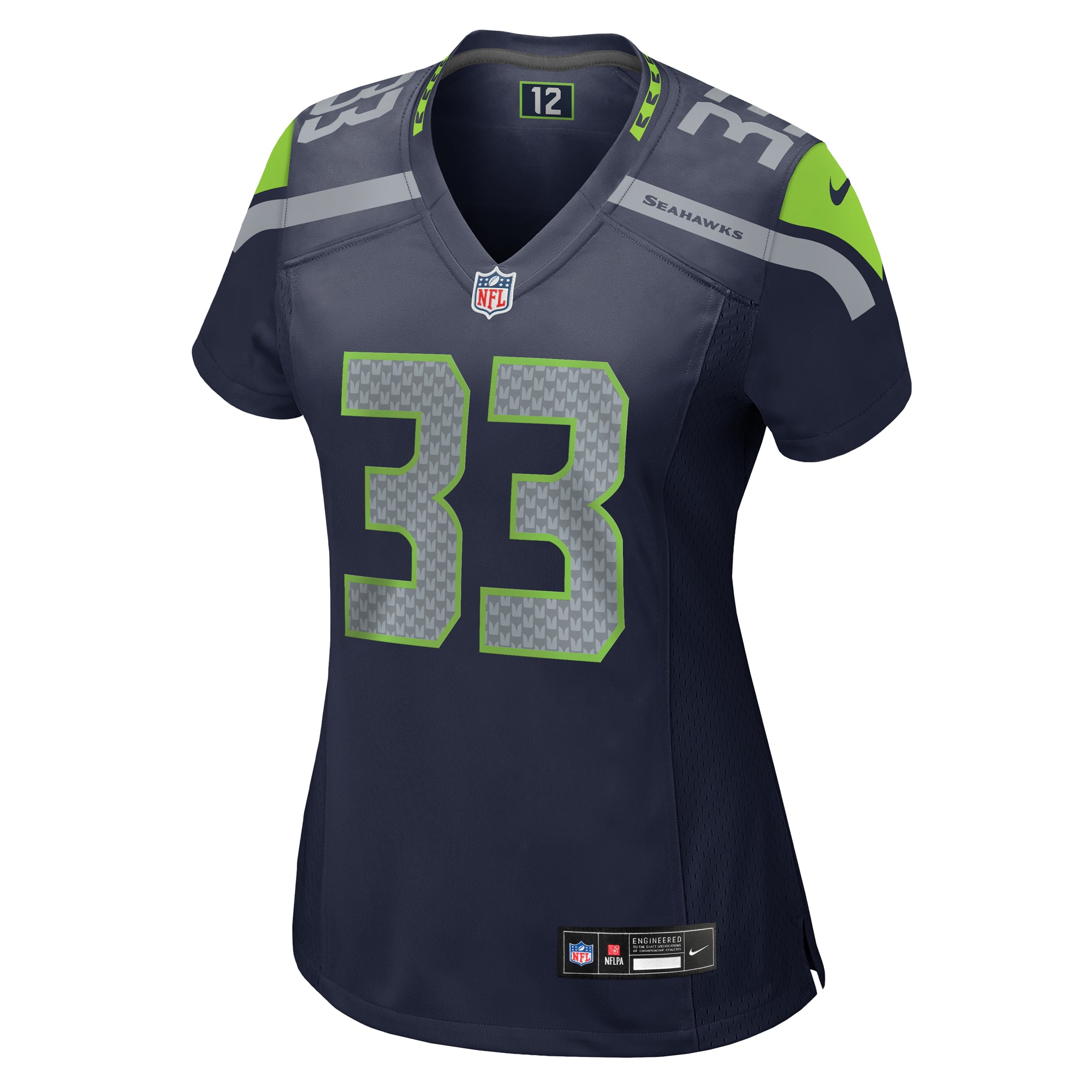 Women's Seattle Seahawks Dee Williams College Navy Game Jersey JS6110 nicesnker - Image 2
