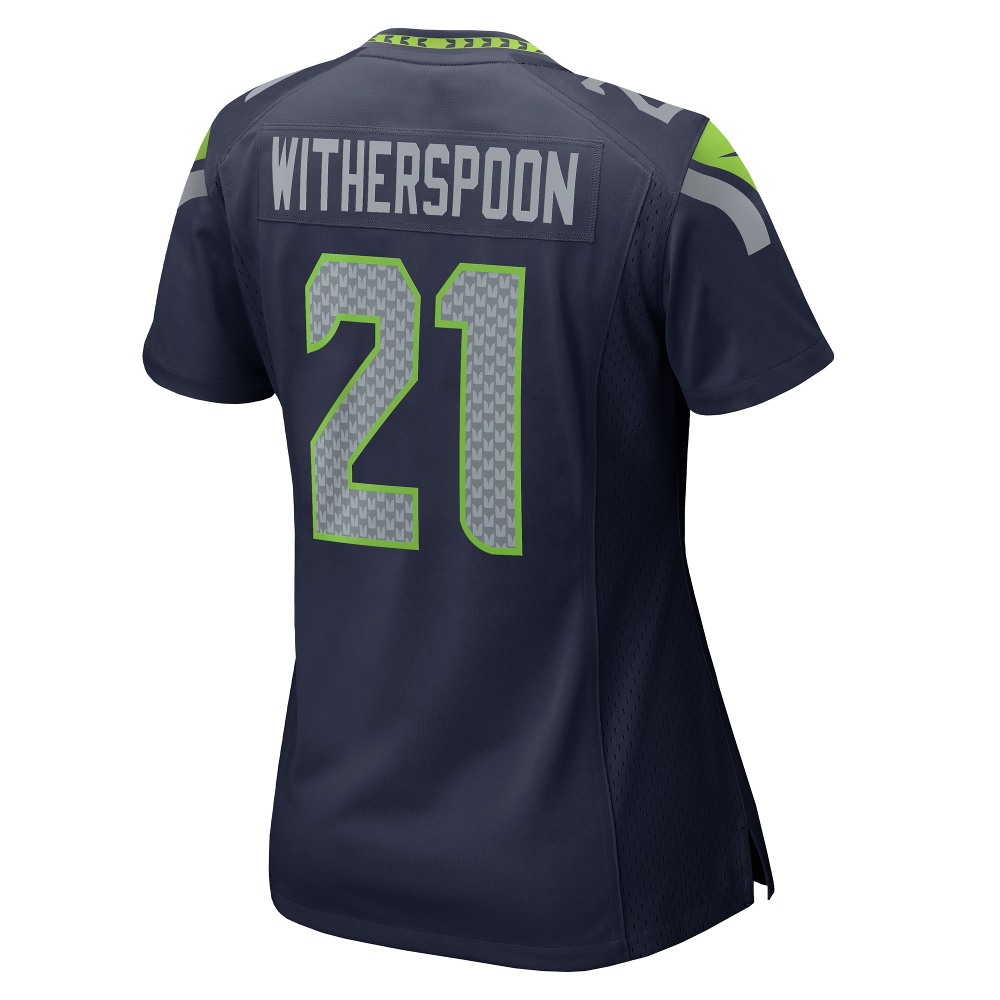 Women's Seattle Seahawks Devon Witherspoon College Navy Game Jersey JS4370 nicesnker - Image 3