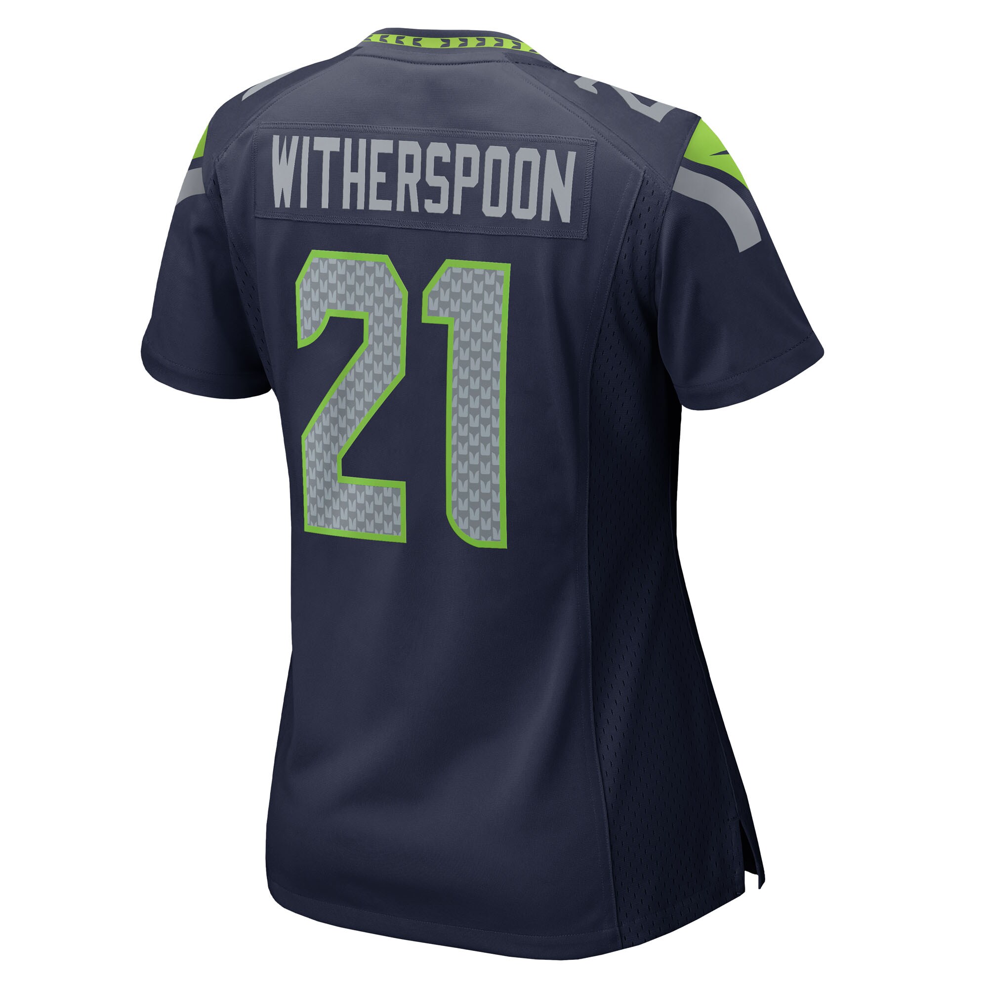 Women's Seattle Seahawks Devon Witherspoon College Navy Team Game Jersey JS8721 nicesnker - Image 3