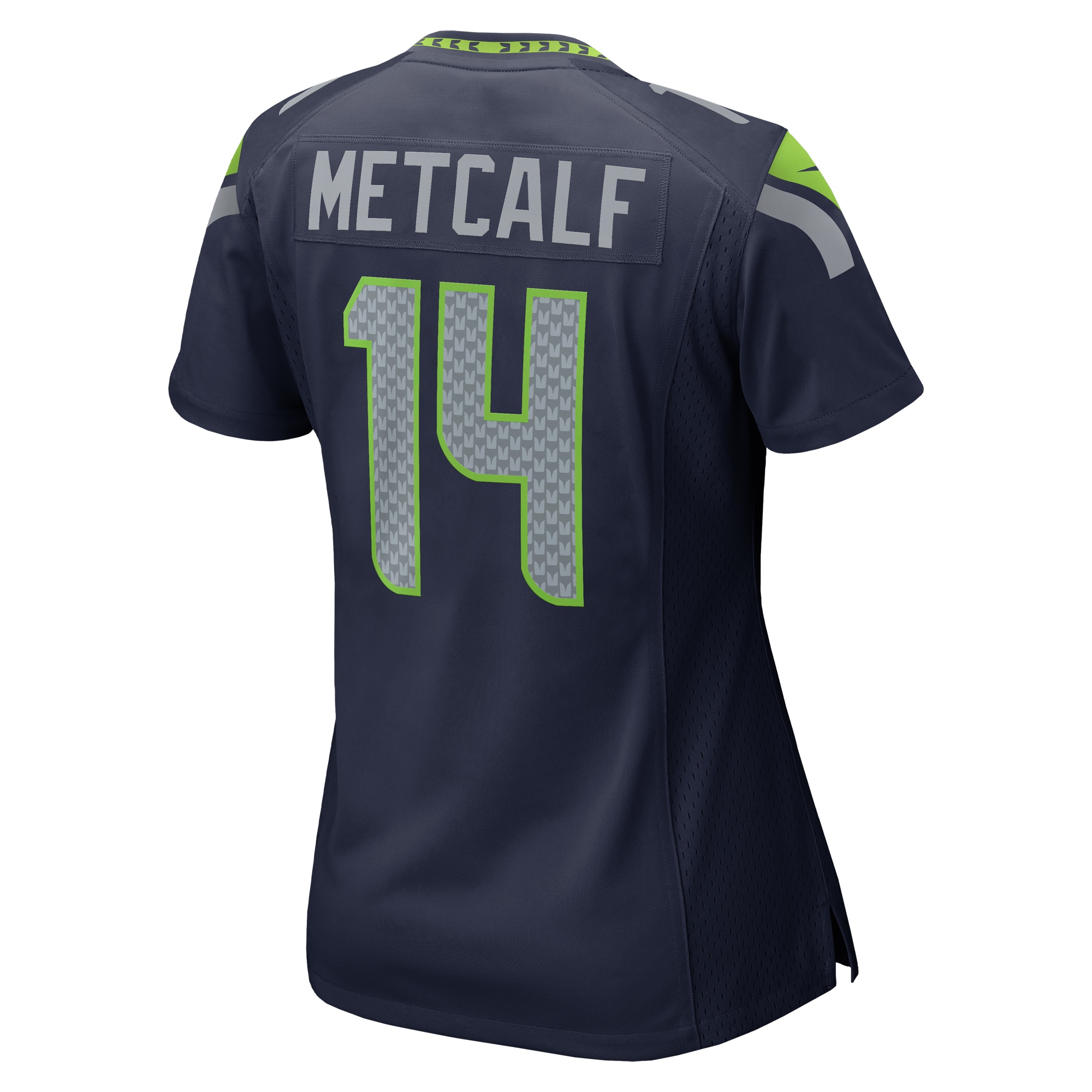 Women's Seattle Seahawks DK Metcalf College Navy Team Game Jersey JS8522 nicesnker - Image 3