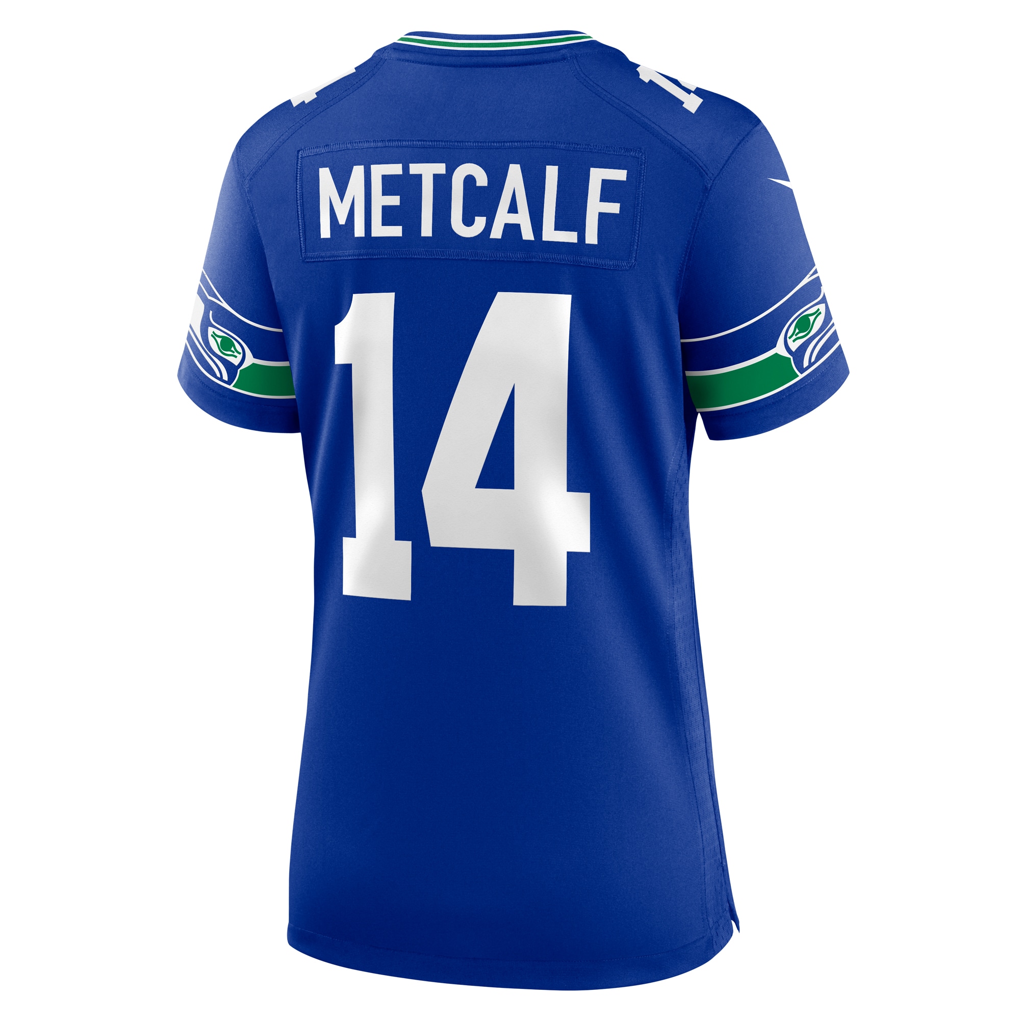 Women's Seattle Seahawks DK Metcalf Royal Player Jersey JS7322 nicesnker - Image 3
