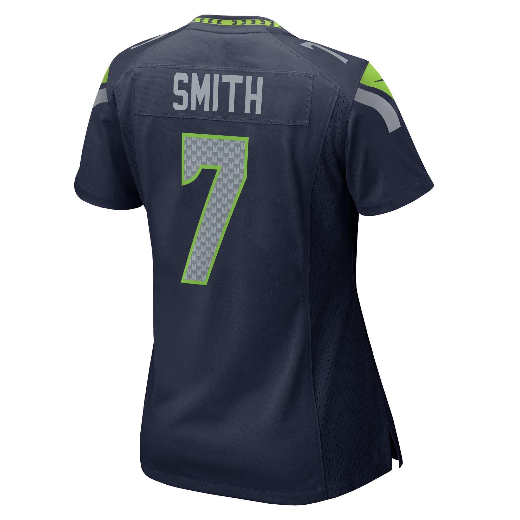 Women's Seattle Seahawks Geno Smith College Navy Team Game Jersey JS2653 nicesnker - Image 3