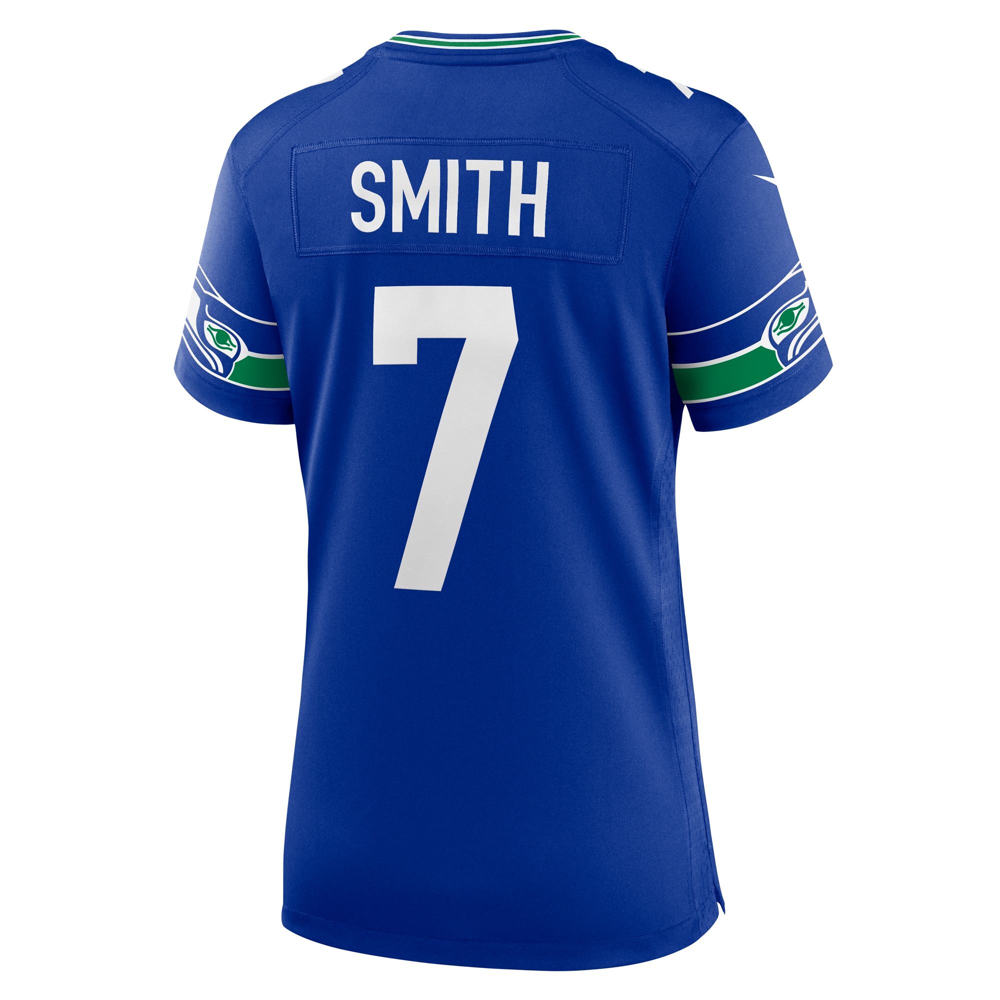 Women's Seattle Seahawks Geno Smith Royal Player Jersey JS5730 nicesnker - Image 3