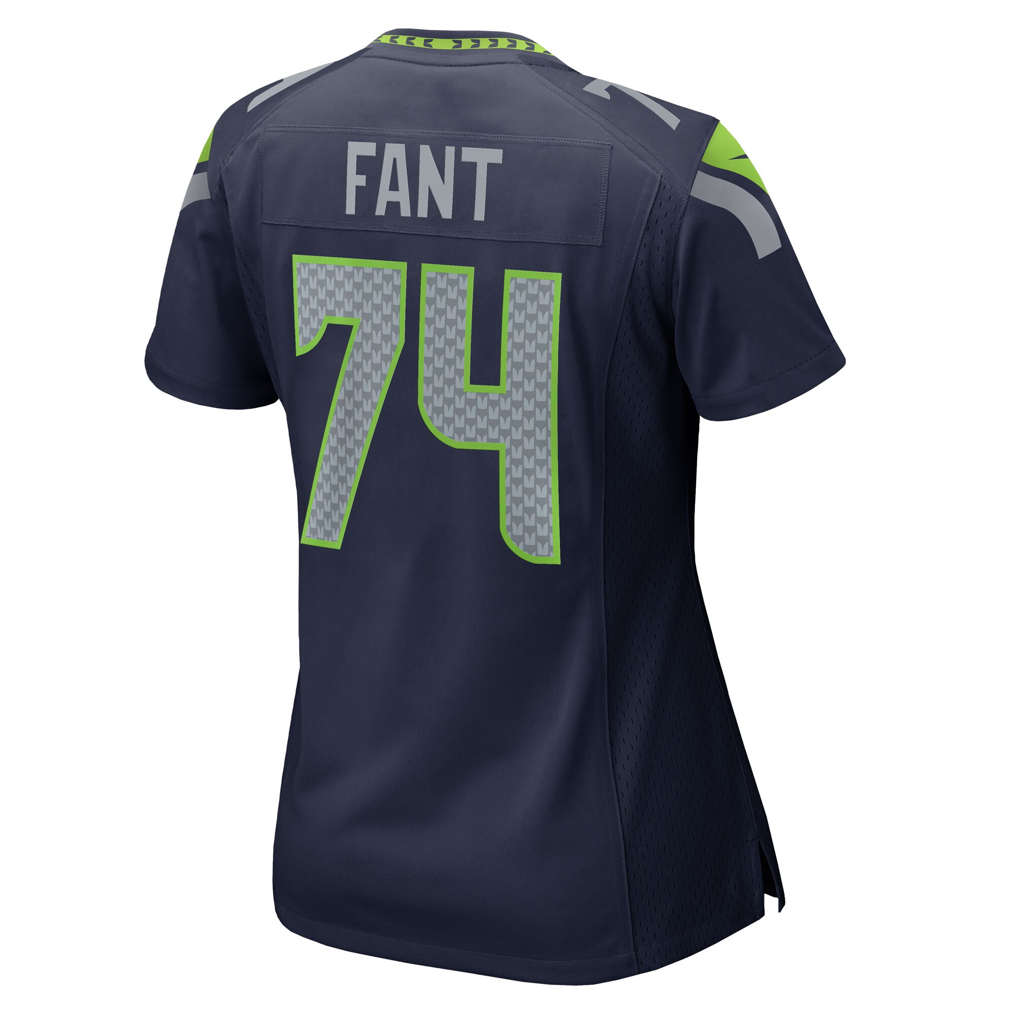 Women's Seattle Seahawks George Fant College Navy Team Game Jersey JS6948 nicesnker - Image 3